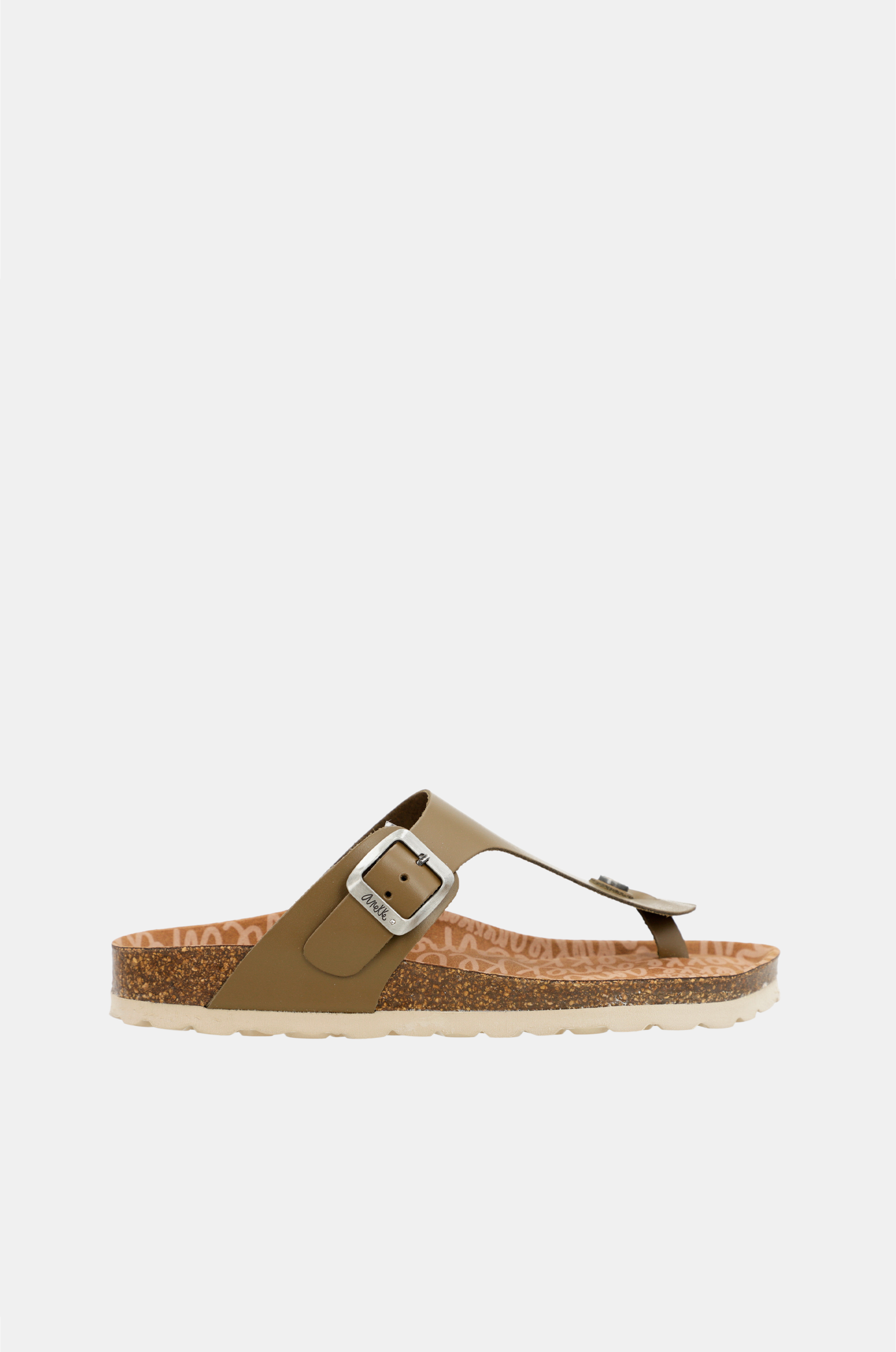 Sandali bio verdi da donna