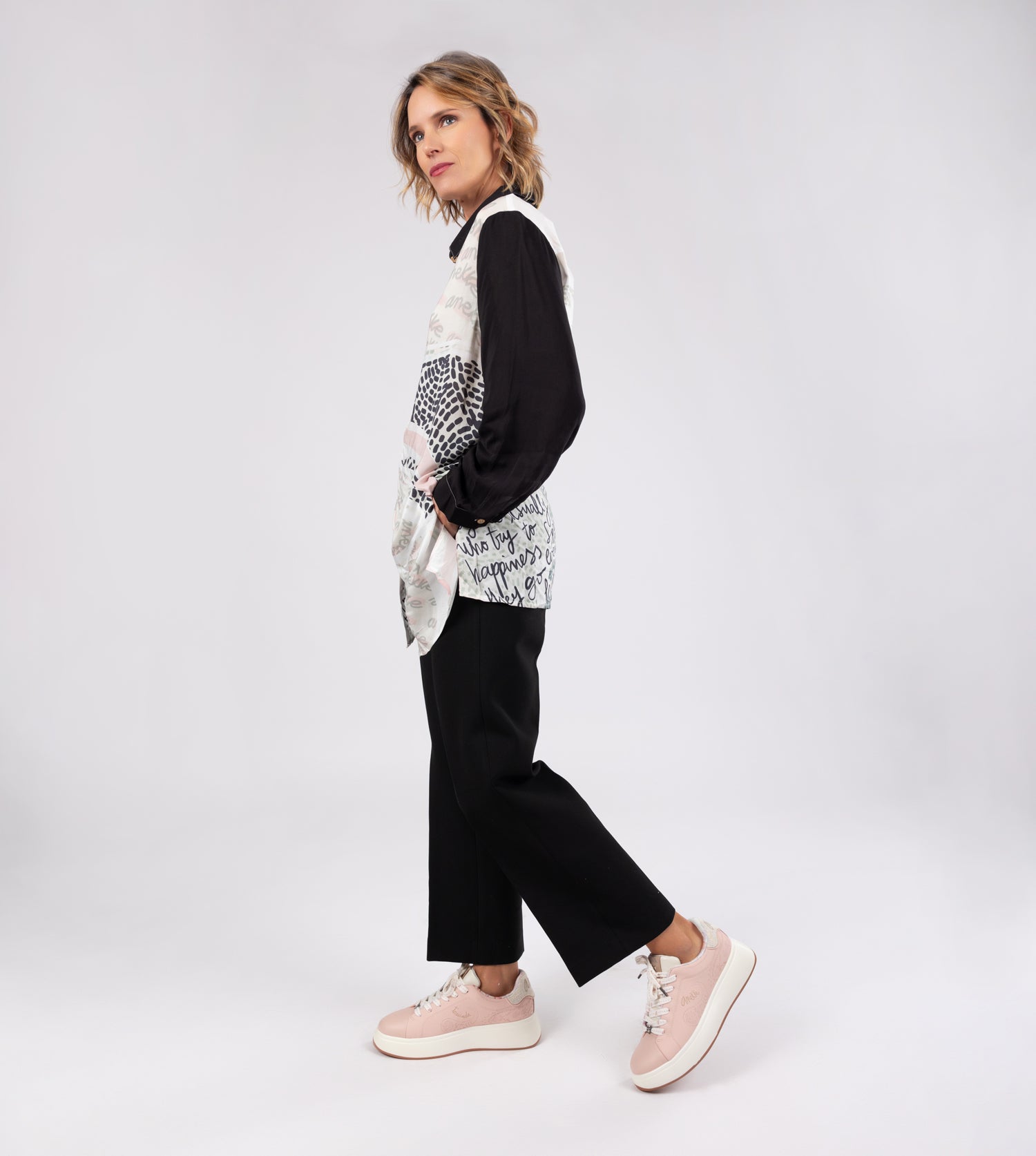 Sneakers rosa Peace & Love