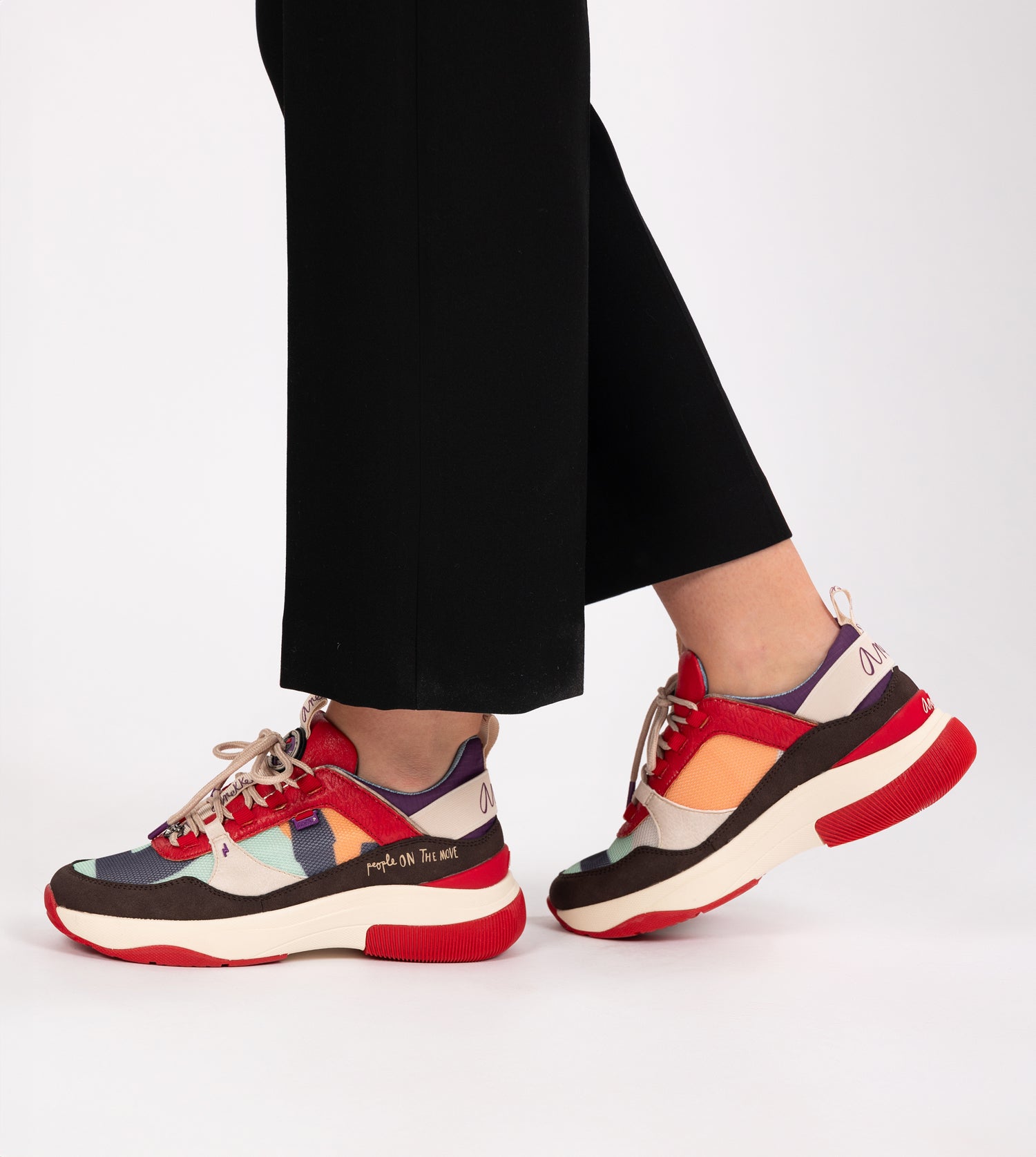 Sneakers rosse Fashion