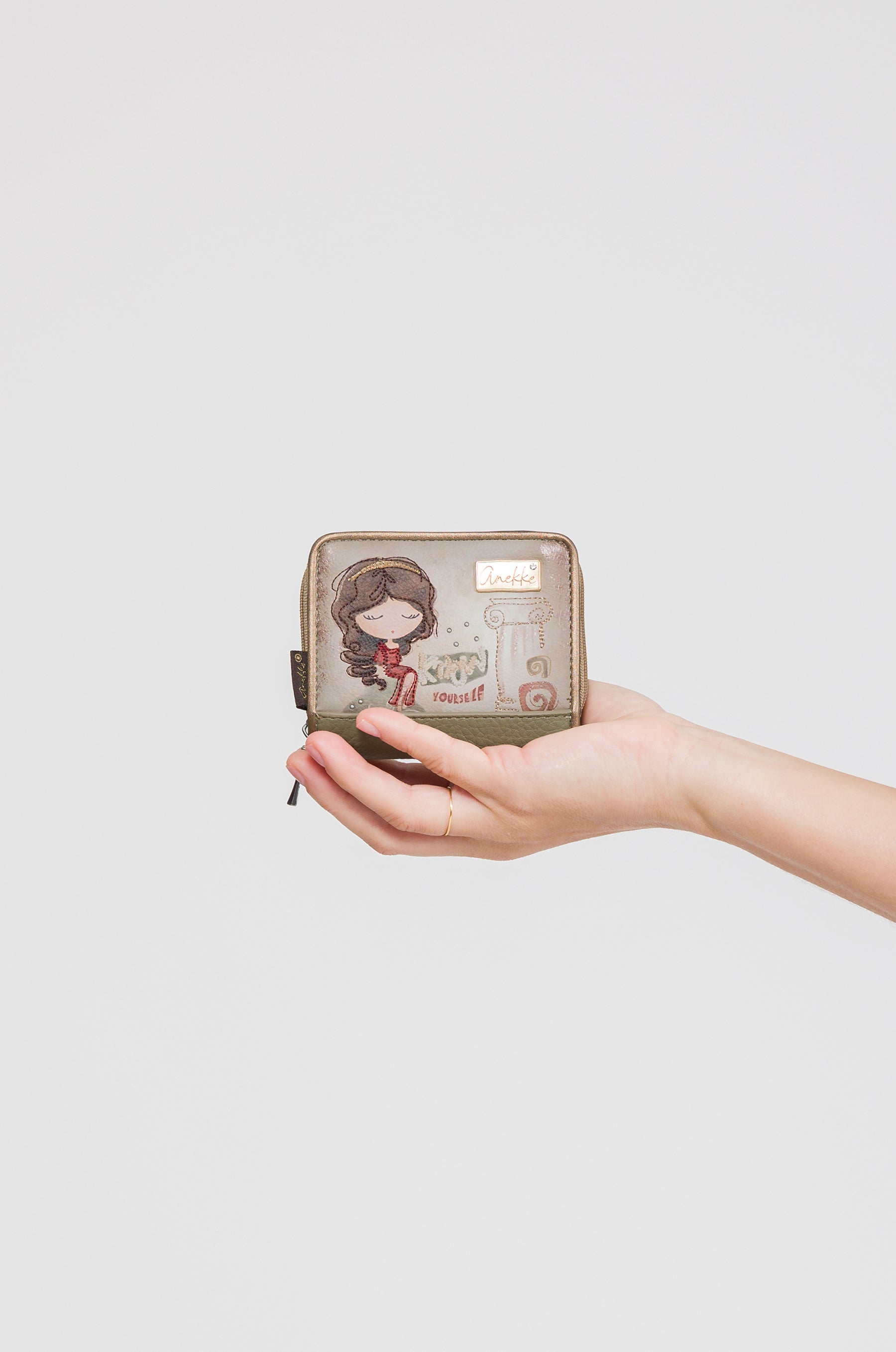 Portamonete piccolo RFID Muse