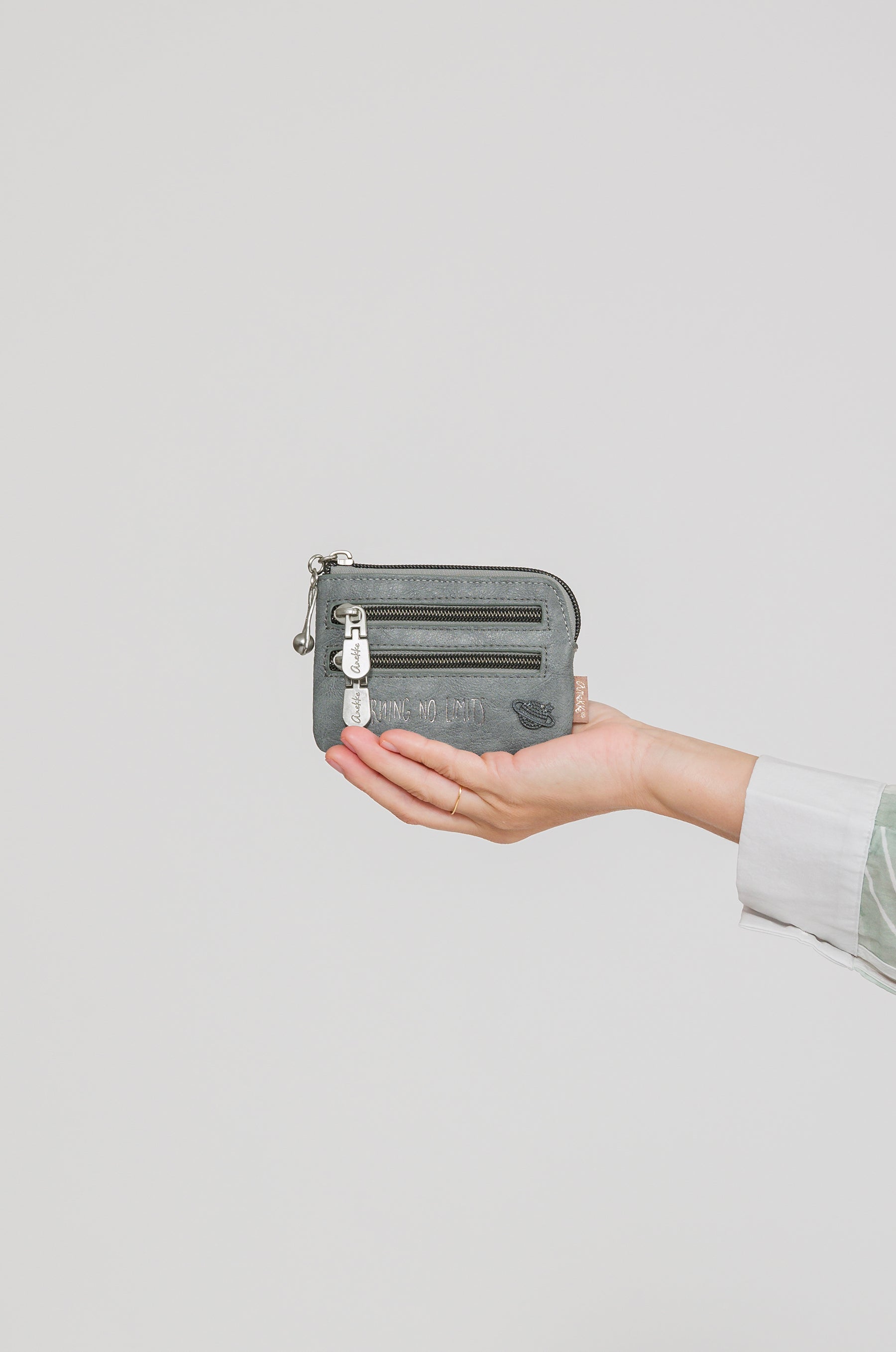 Portamonete a tre scomparti Sophia