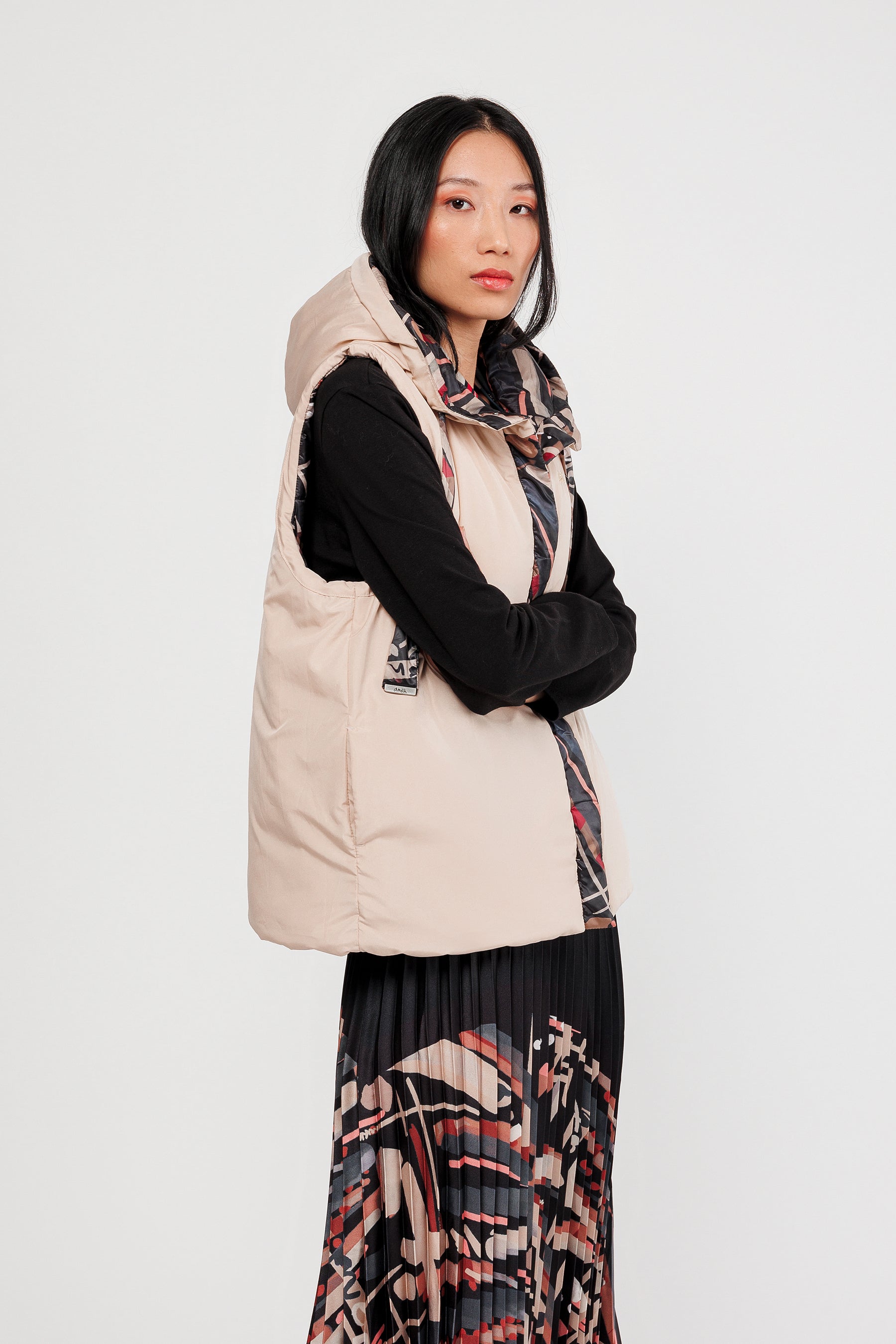 Gilet double-face Mademoiselle
