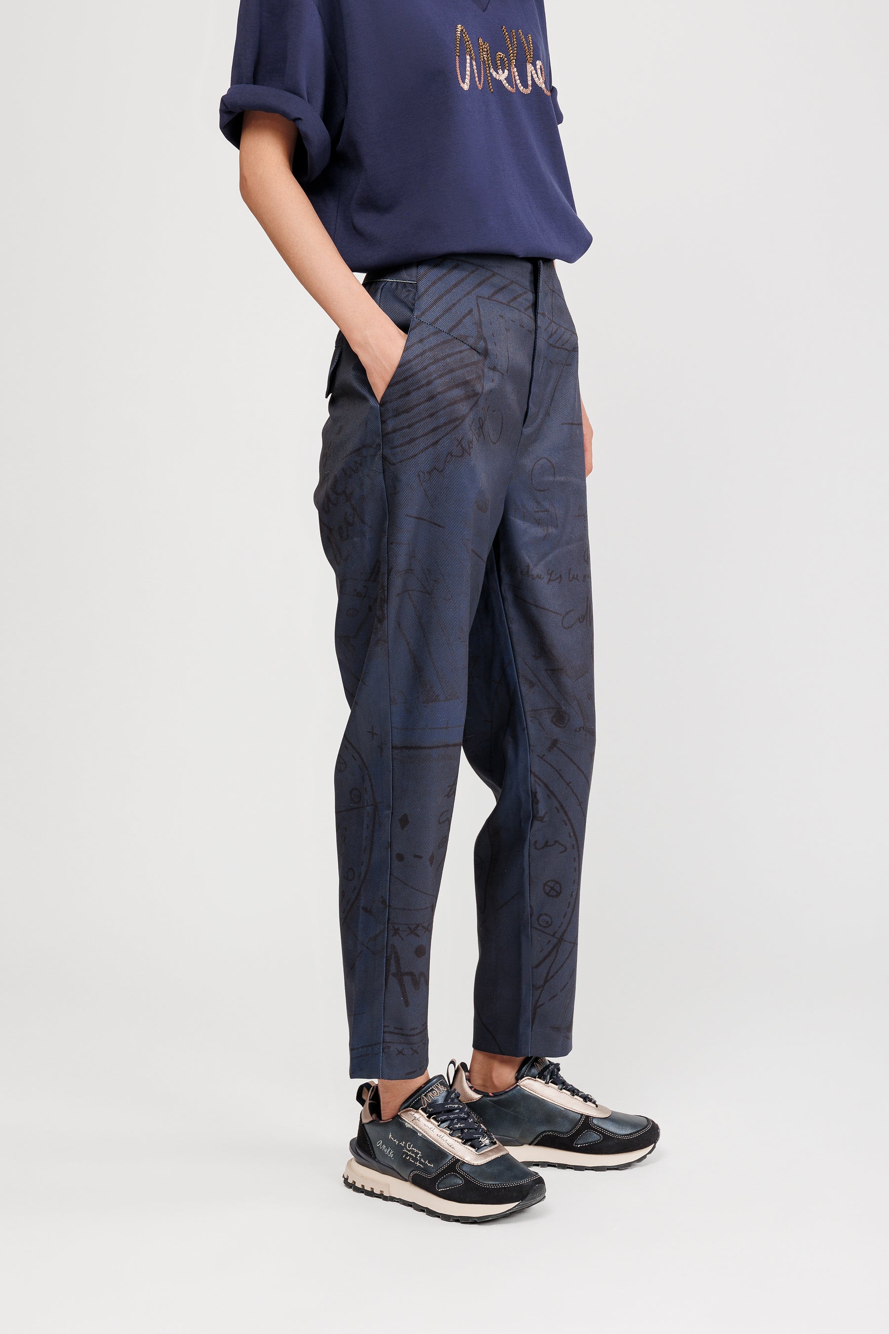 Pantaloni blu