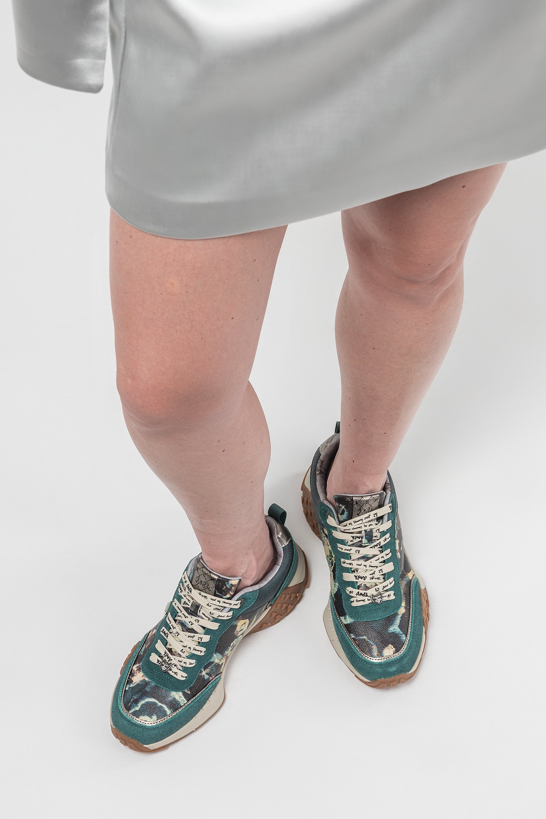 Scarpe sportive verde Manifesto