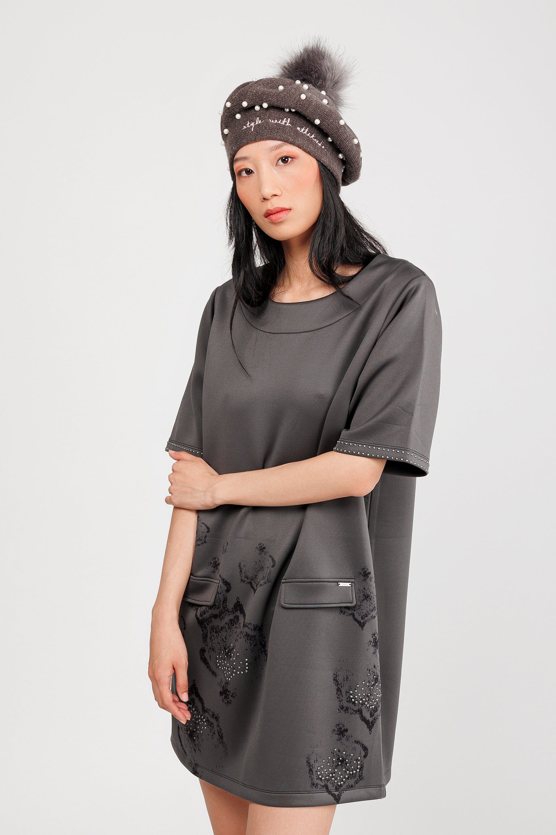 Berretto basco in maglia Real