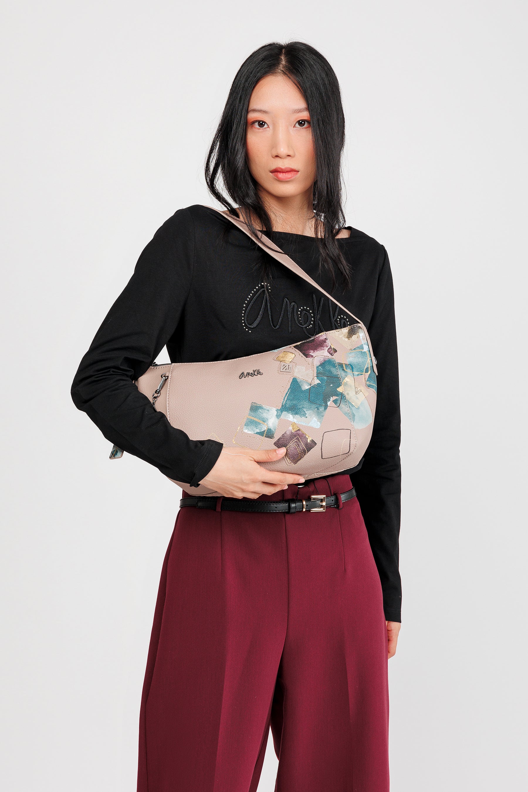 Borsa a spalla ovale Evolution