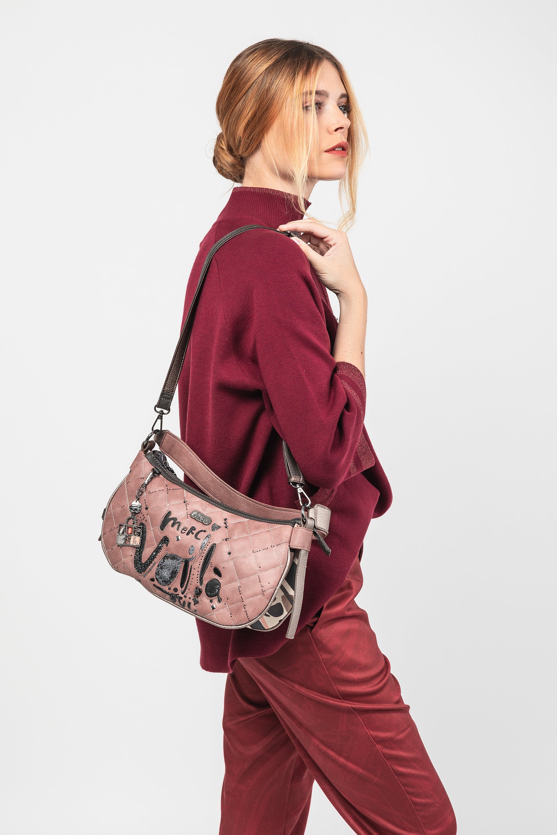 Borsa a spalla ovale Parisian