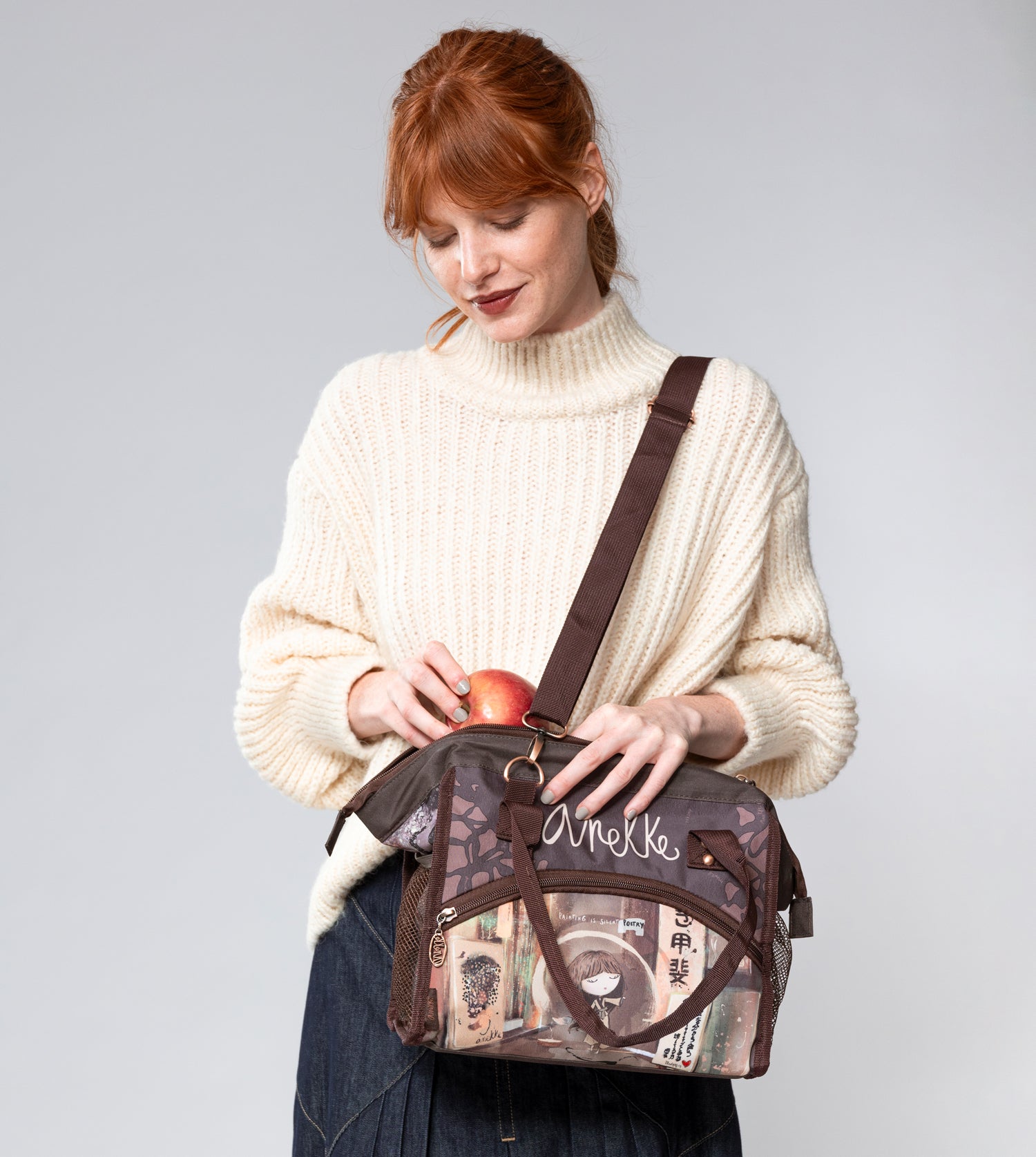 Borsa per cibo Shōen con tracolla