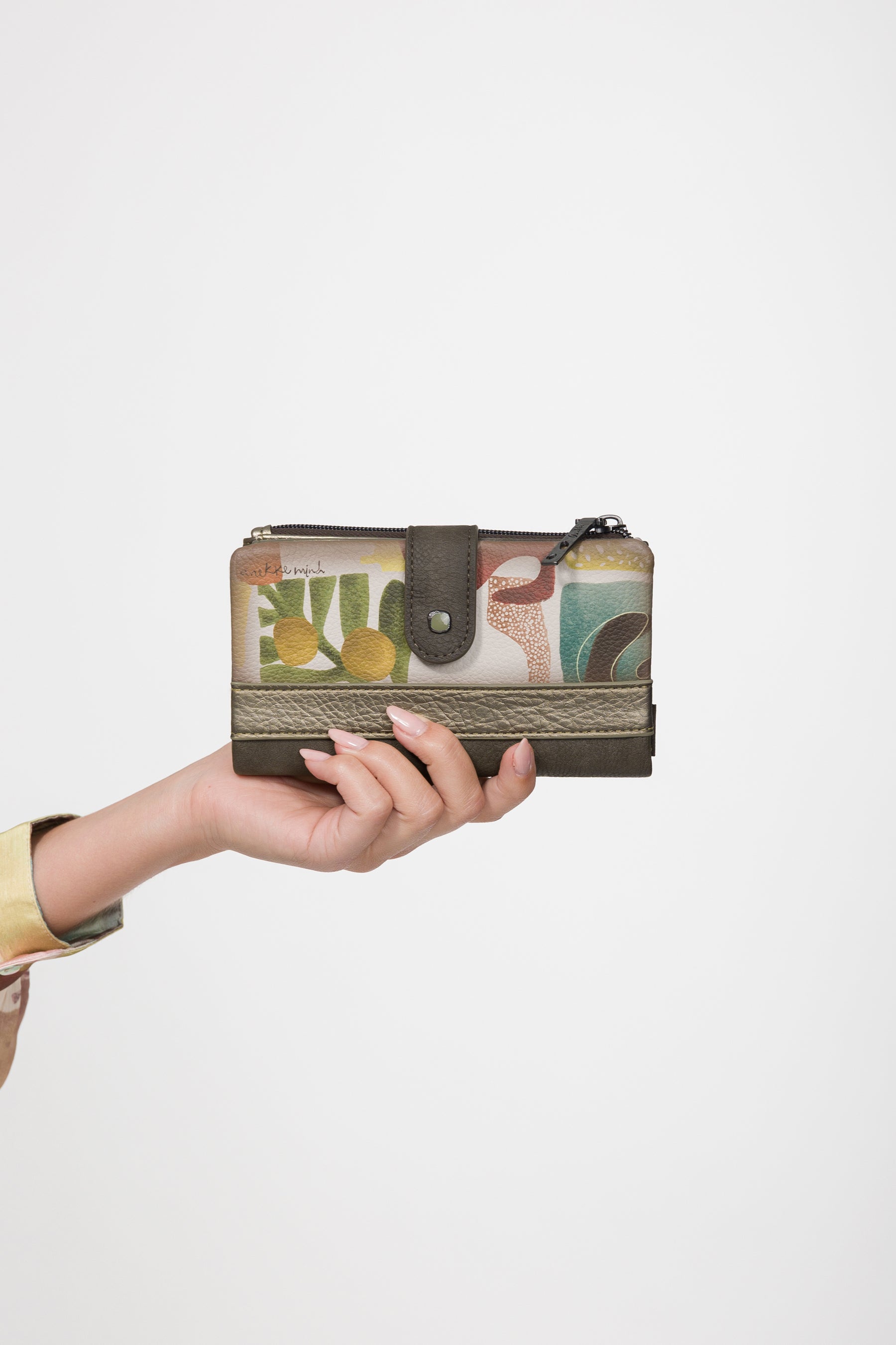 Portafoglio morbido RFID Amphora