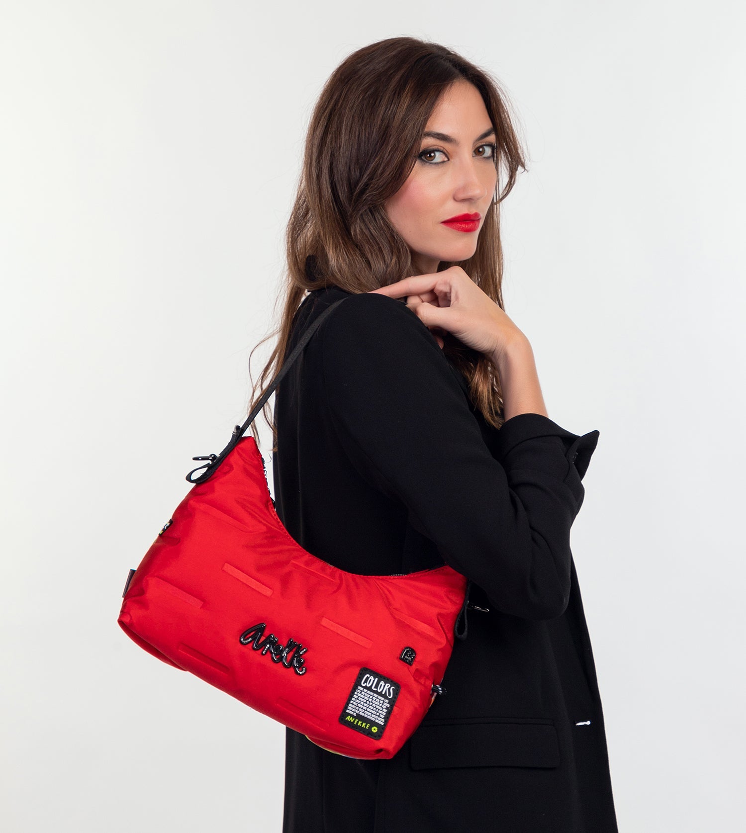Borsa hobo rossa Nature Colors