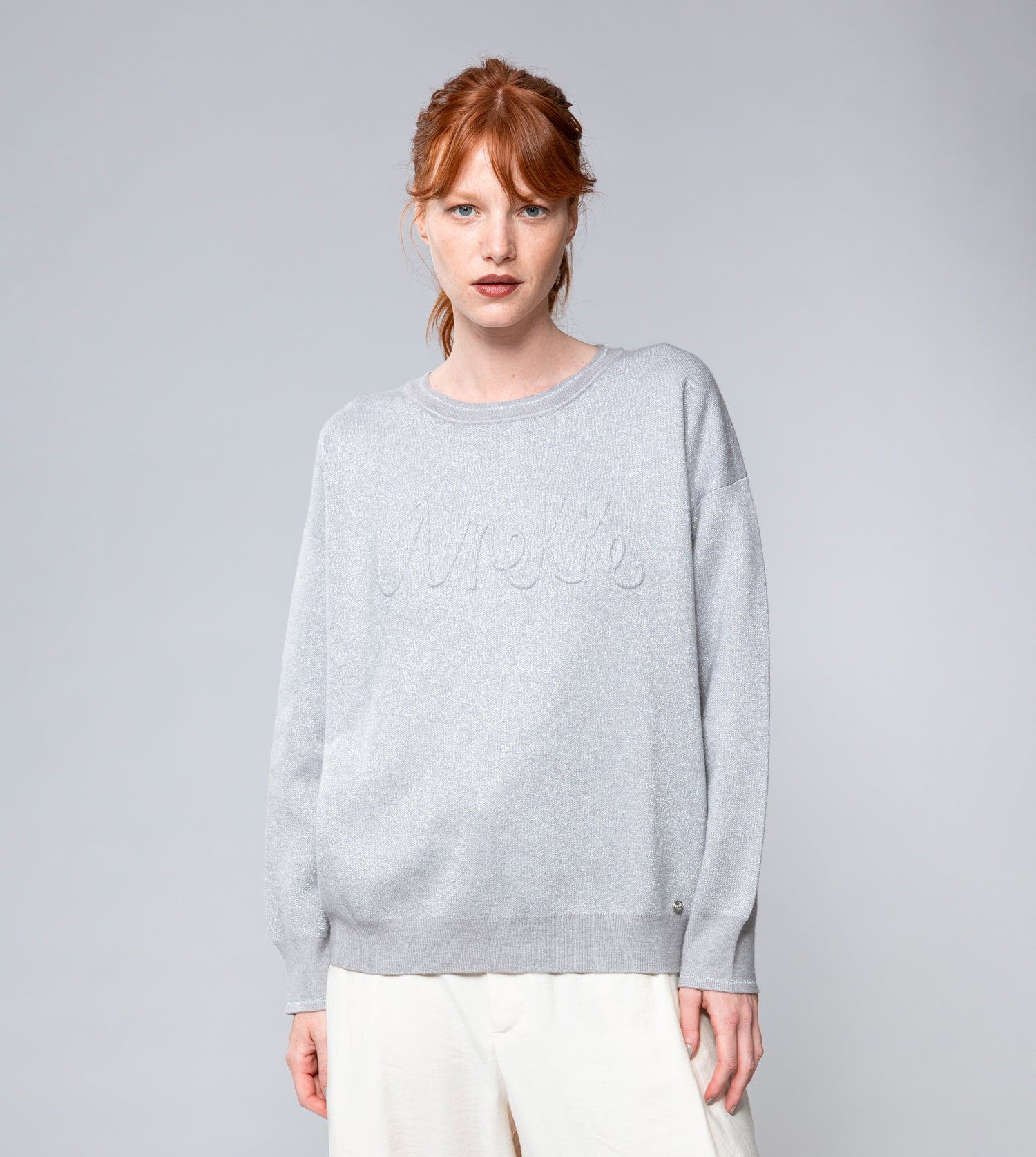 Maglione grigio Contemporary