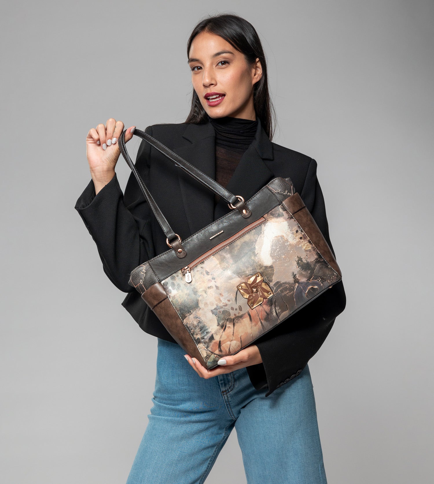 Borsa a tracolla grande Shōen