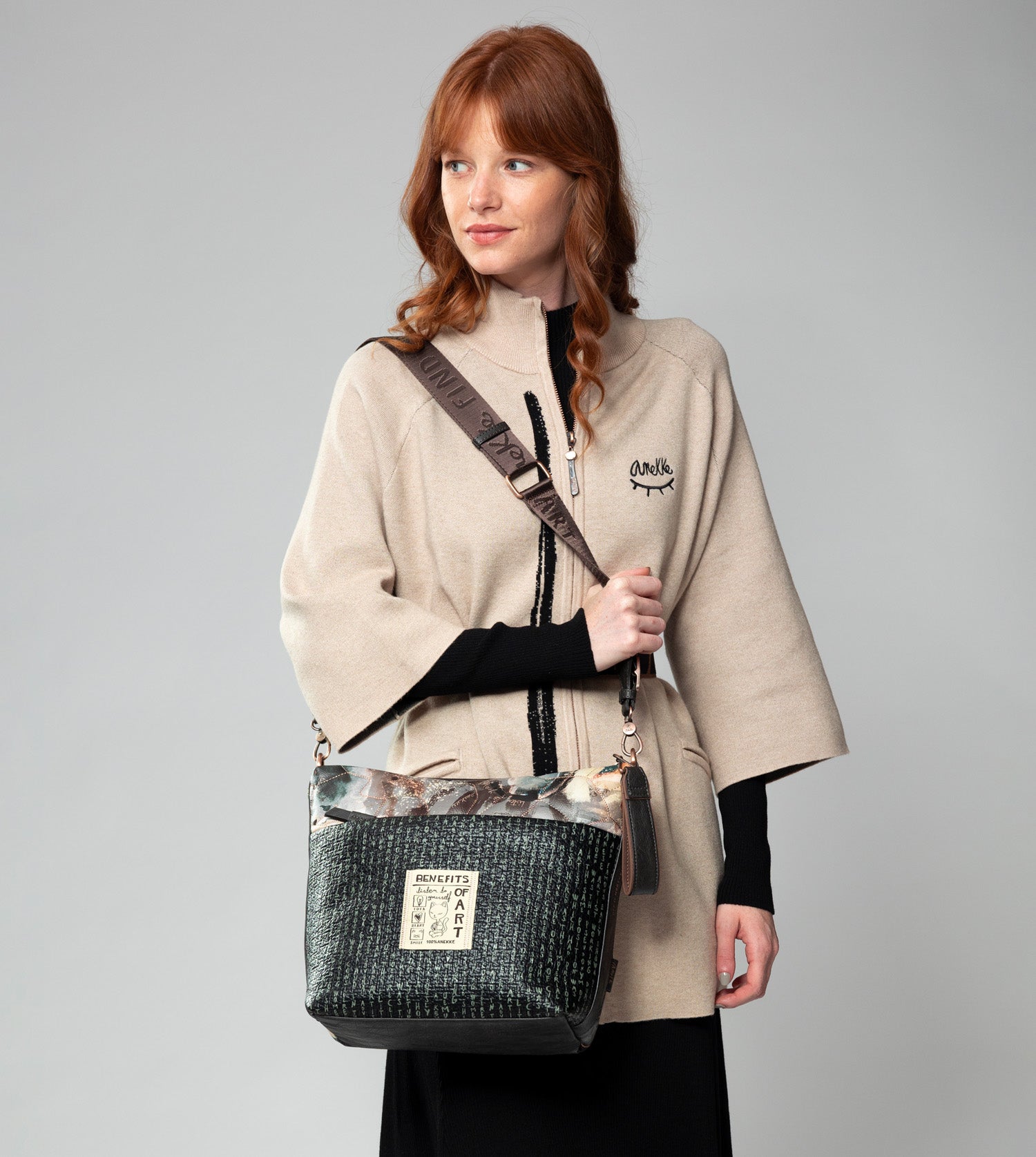 Borsa a tracolla Padded Shōen