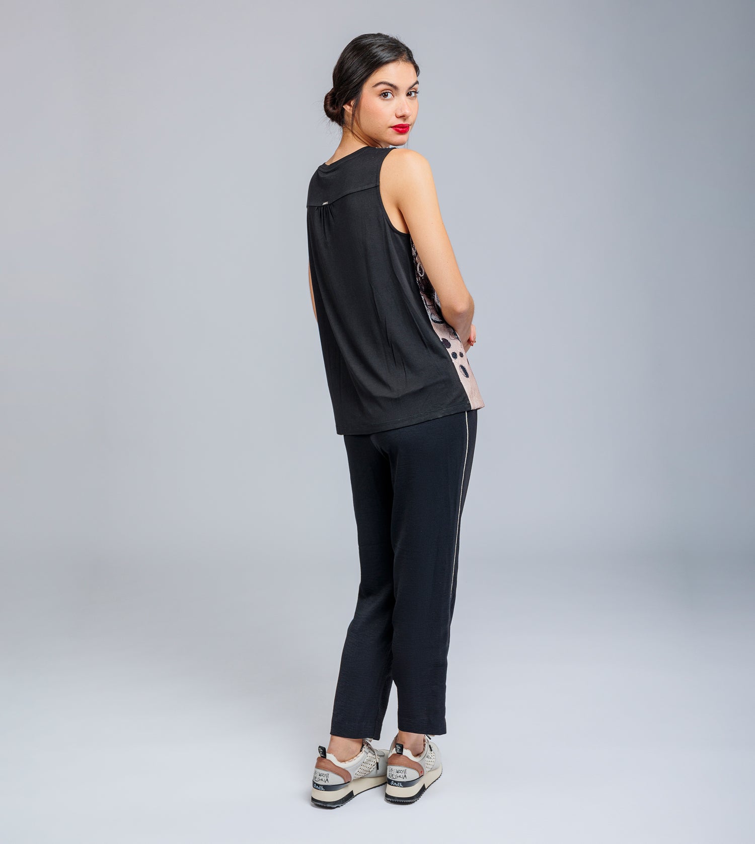Top con paillettes Alma