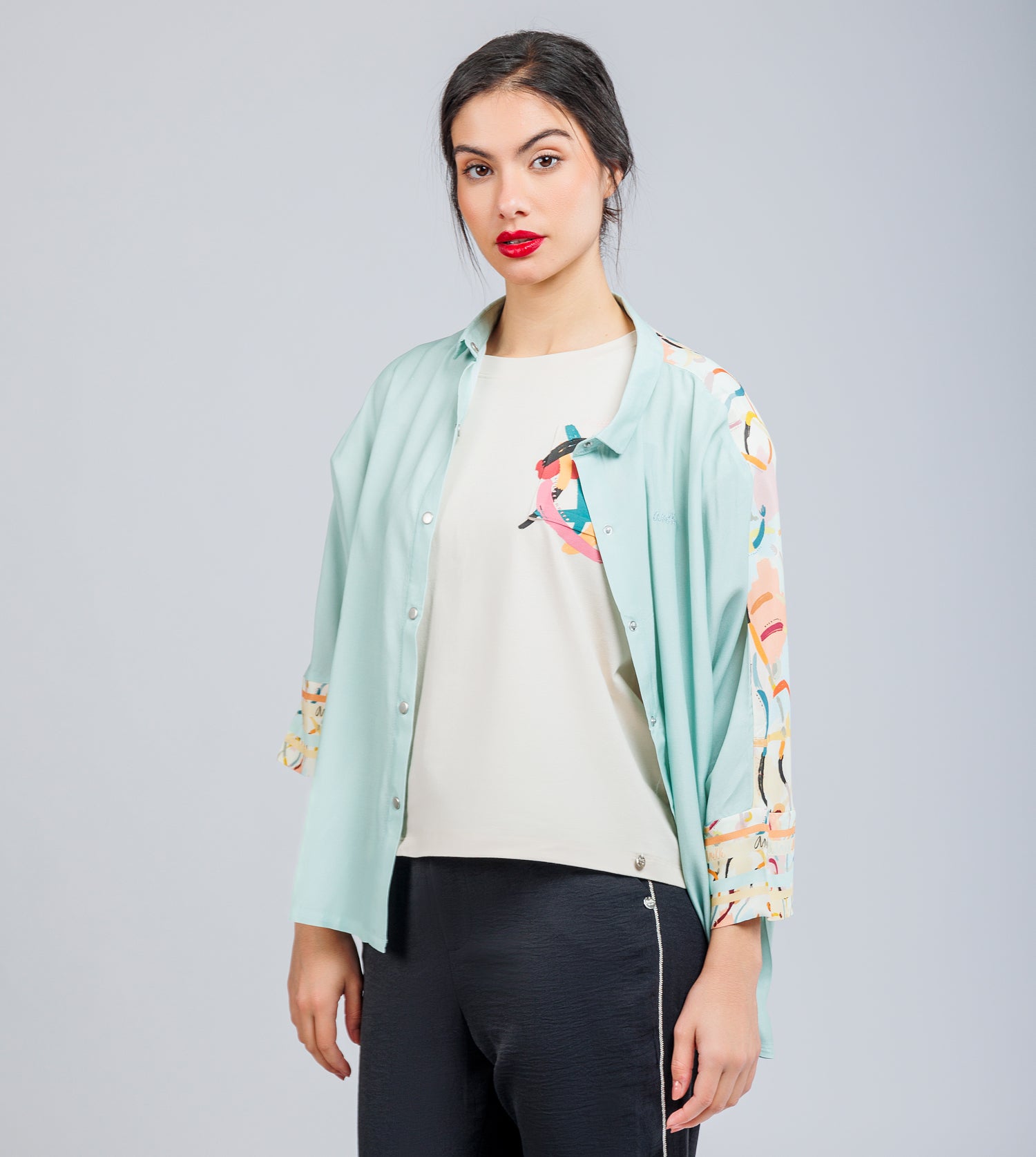 Camicia stampata Smart