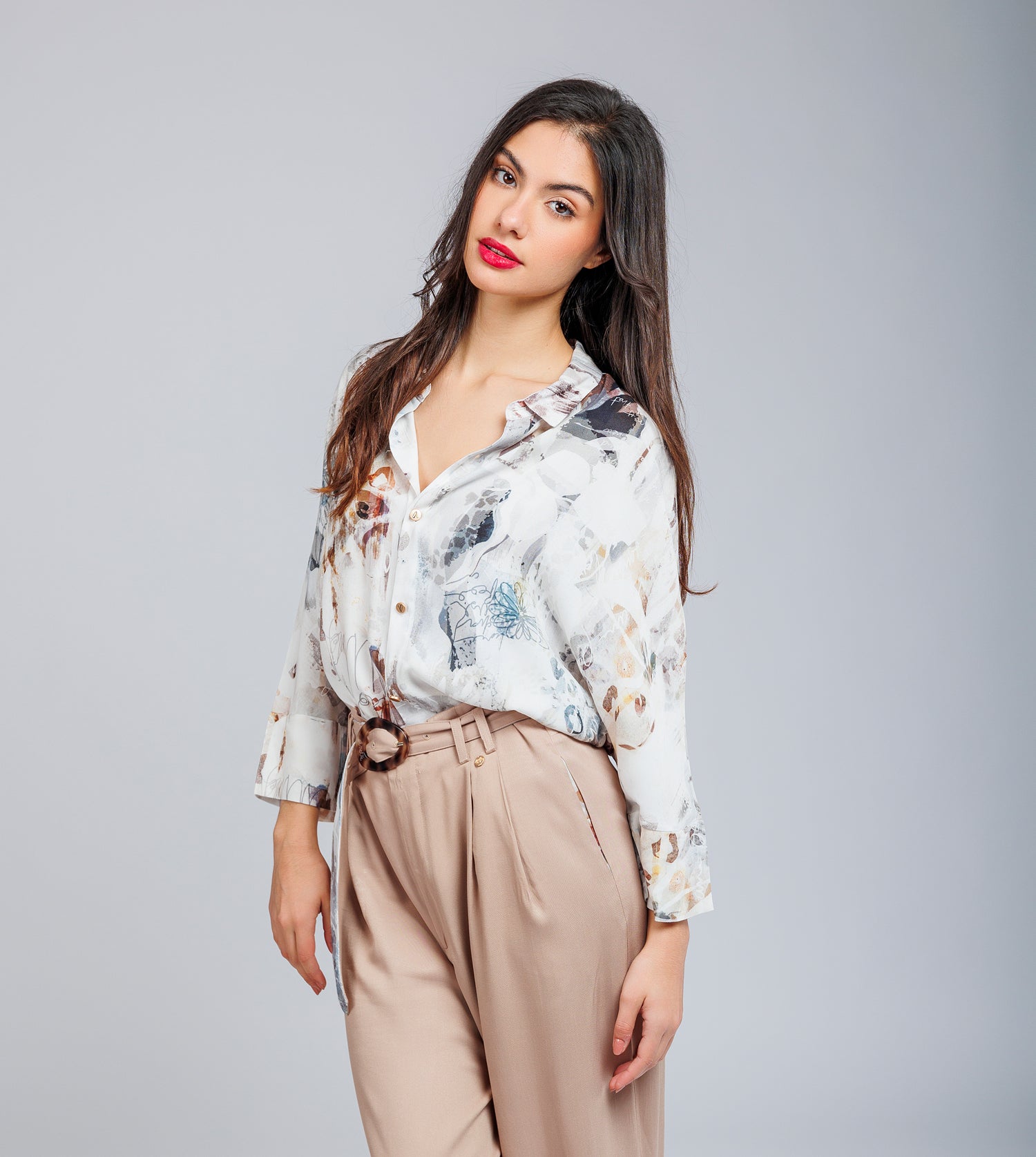 Camicia stampata Memories