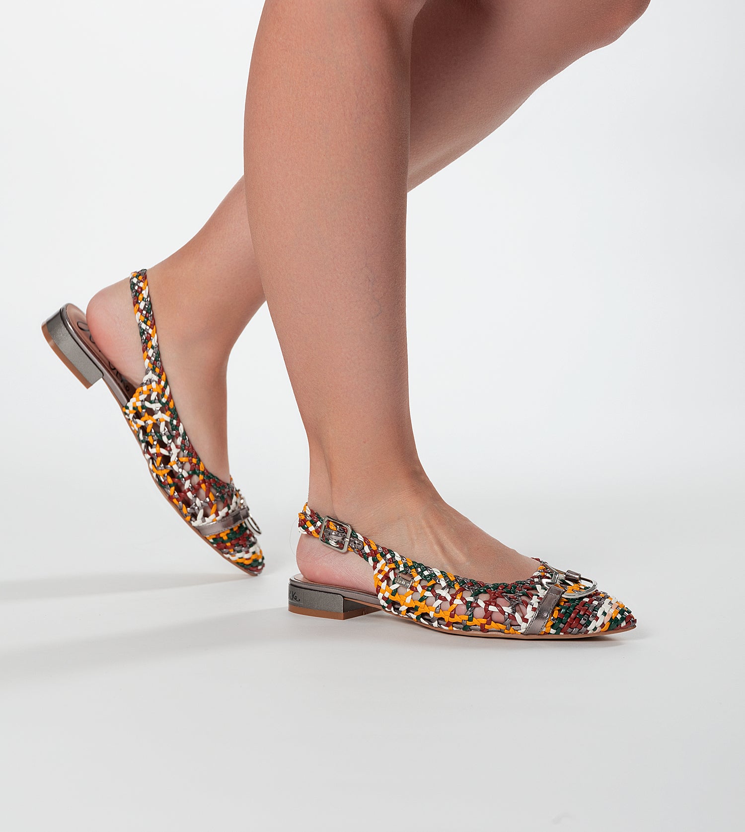Ballerine slingback multicolore
