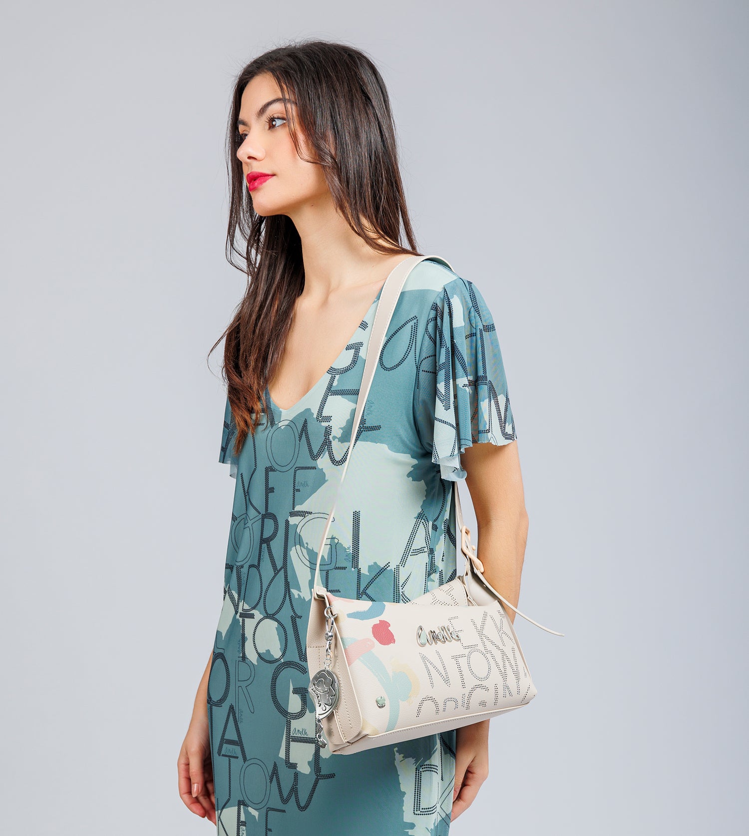 Borsa Alma con manico lungo