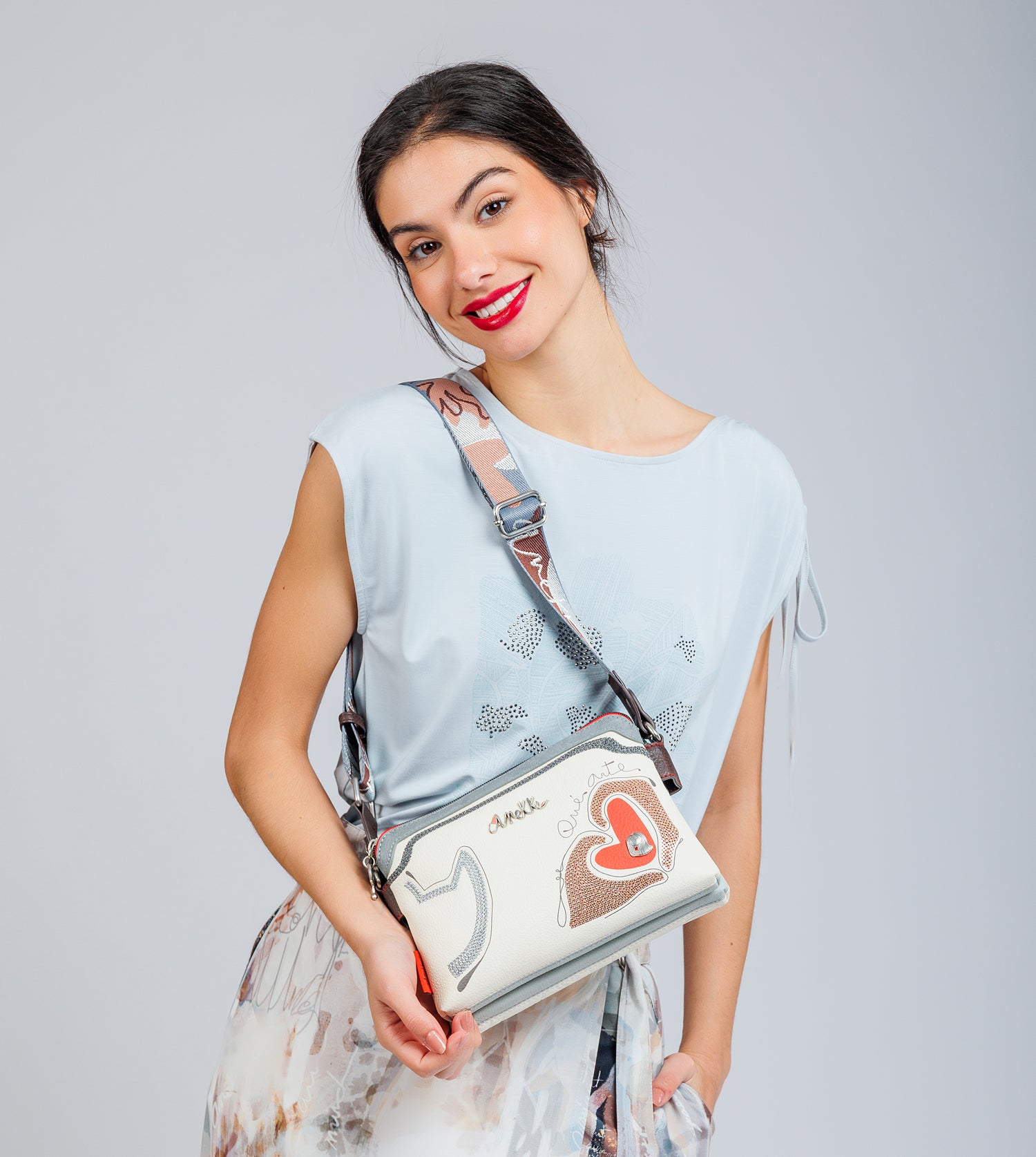 Borsa a tracolla Alma a doppio scomparto