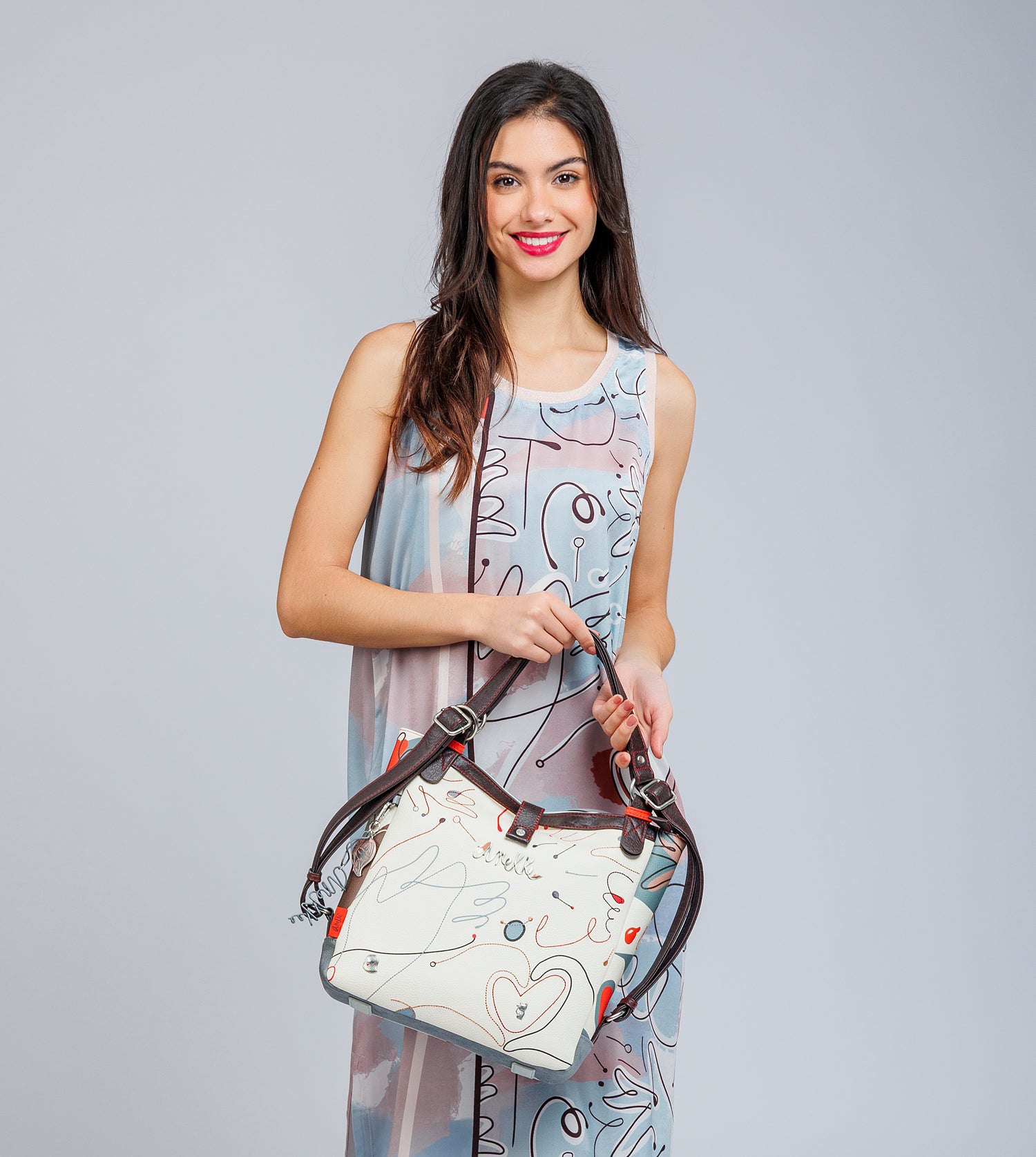 Borsa a tracolla trasformabile zaino Alma