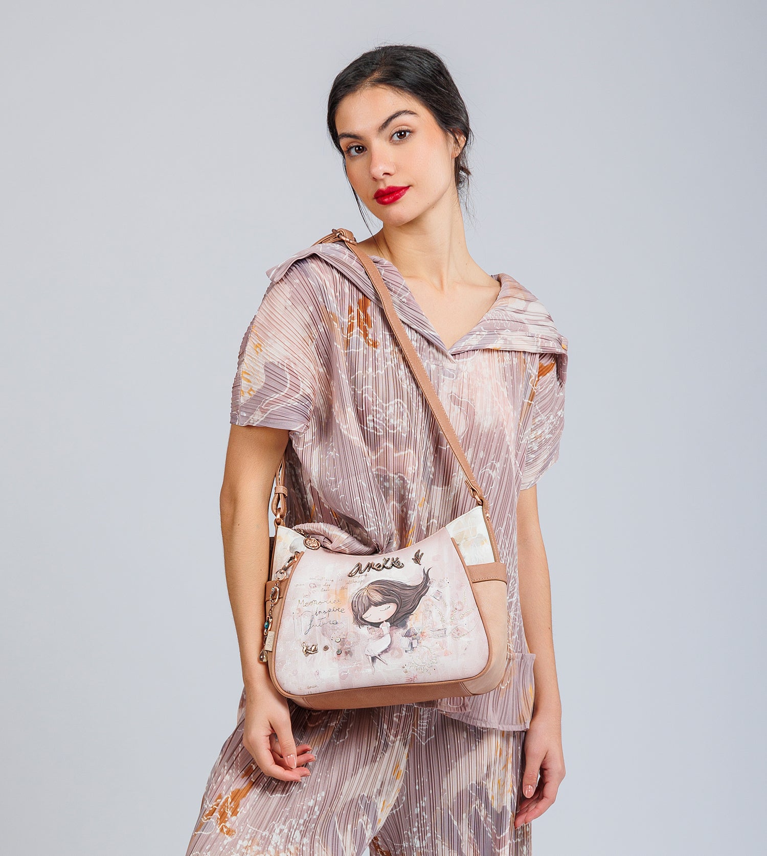 Borsa a tracolla grande Memories