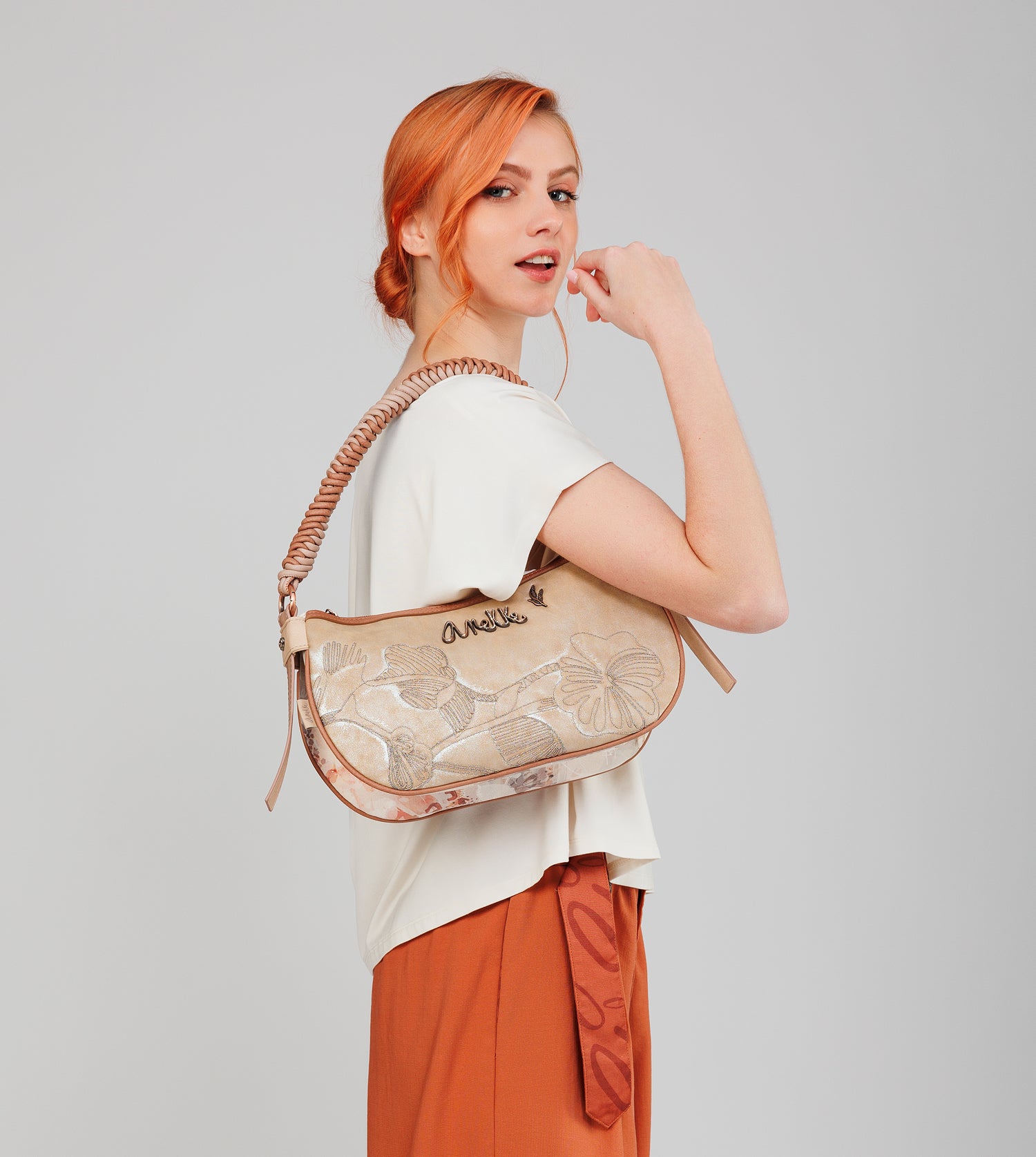 Borsa a tracolla ovale Memories
