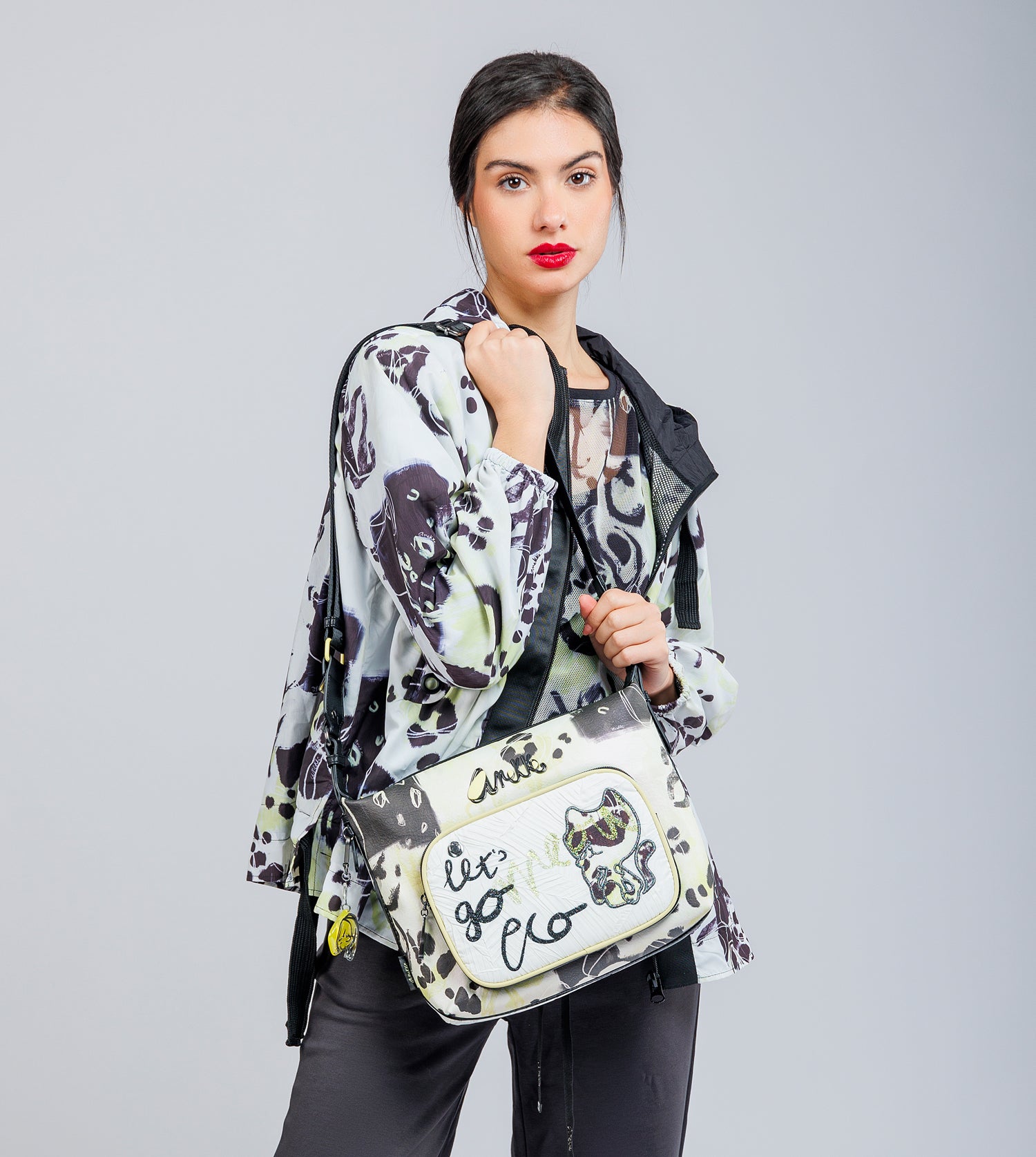 Borsa a tracolla grande Nature Towanda