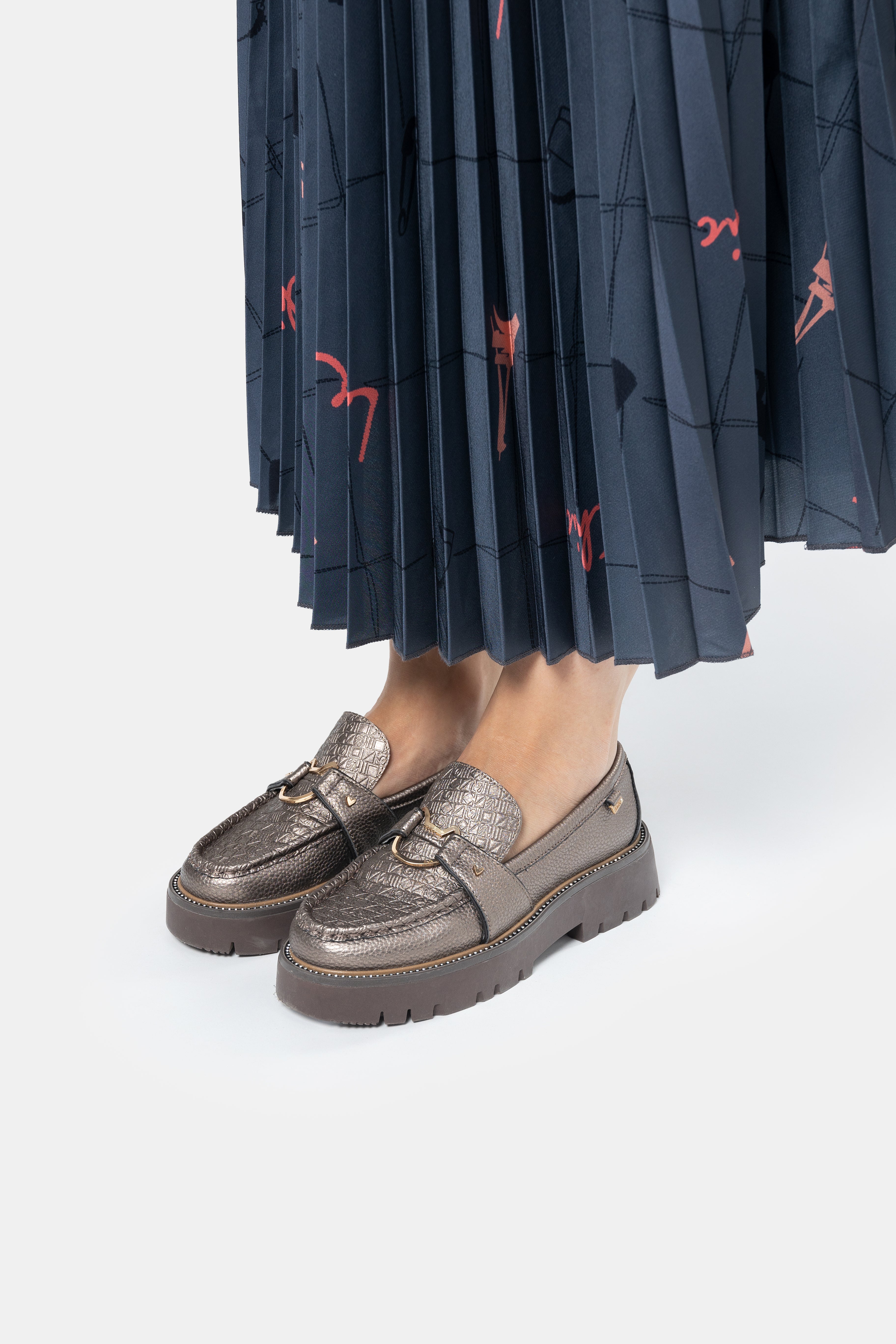 Mocassini Towanda dorato