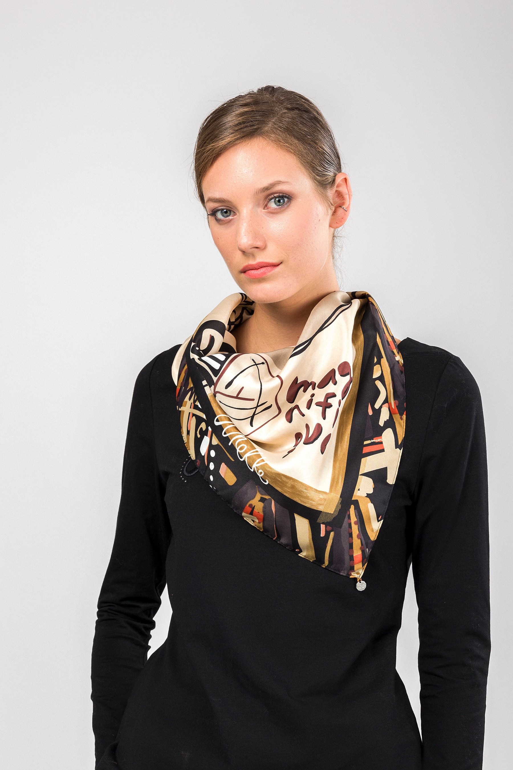 Foulard quadrato Mademoiselle