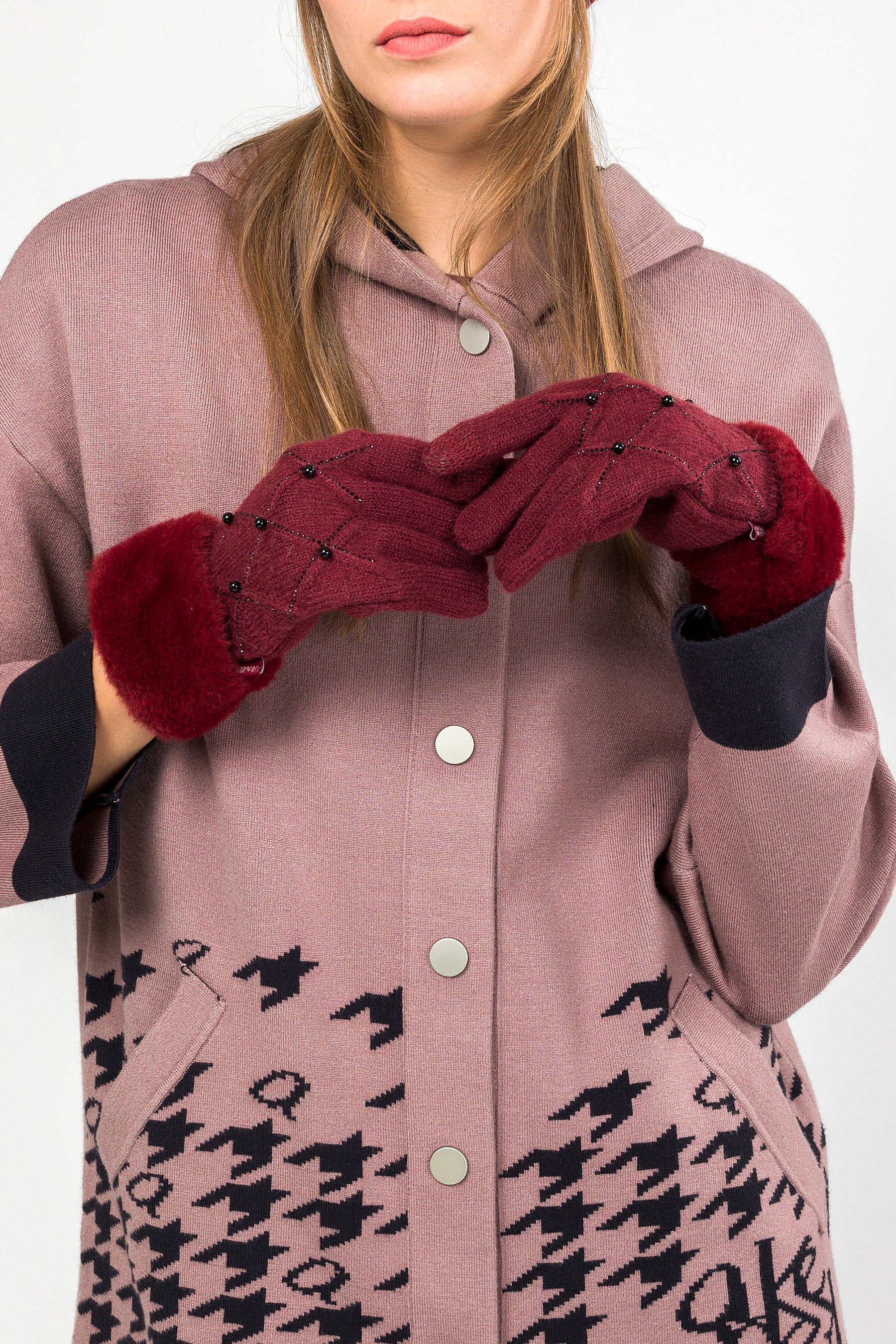 Guanti in maglia Mademoiselle