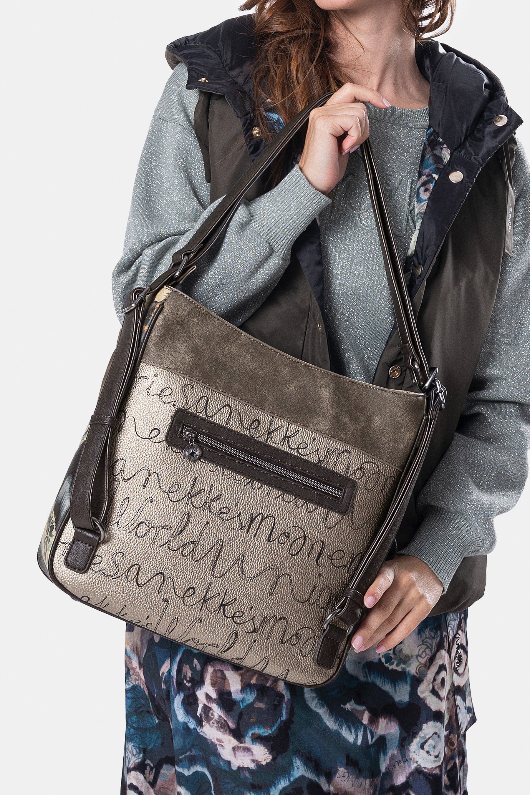 Borsa trasformabile in zaino Real