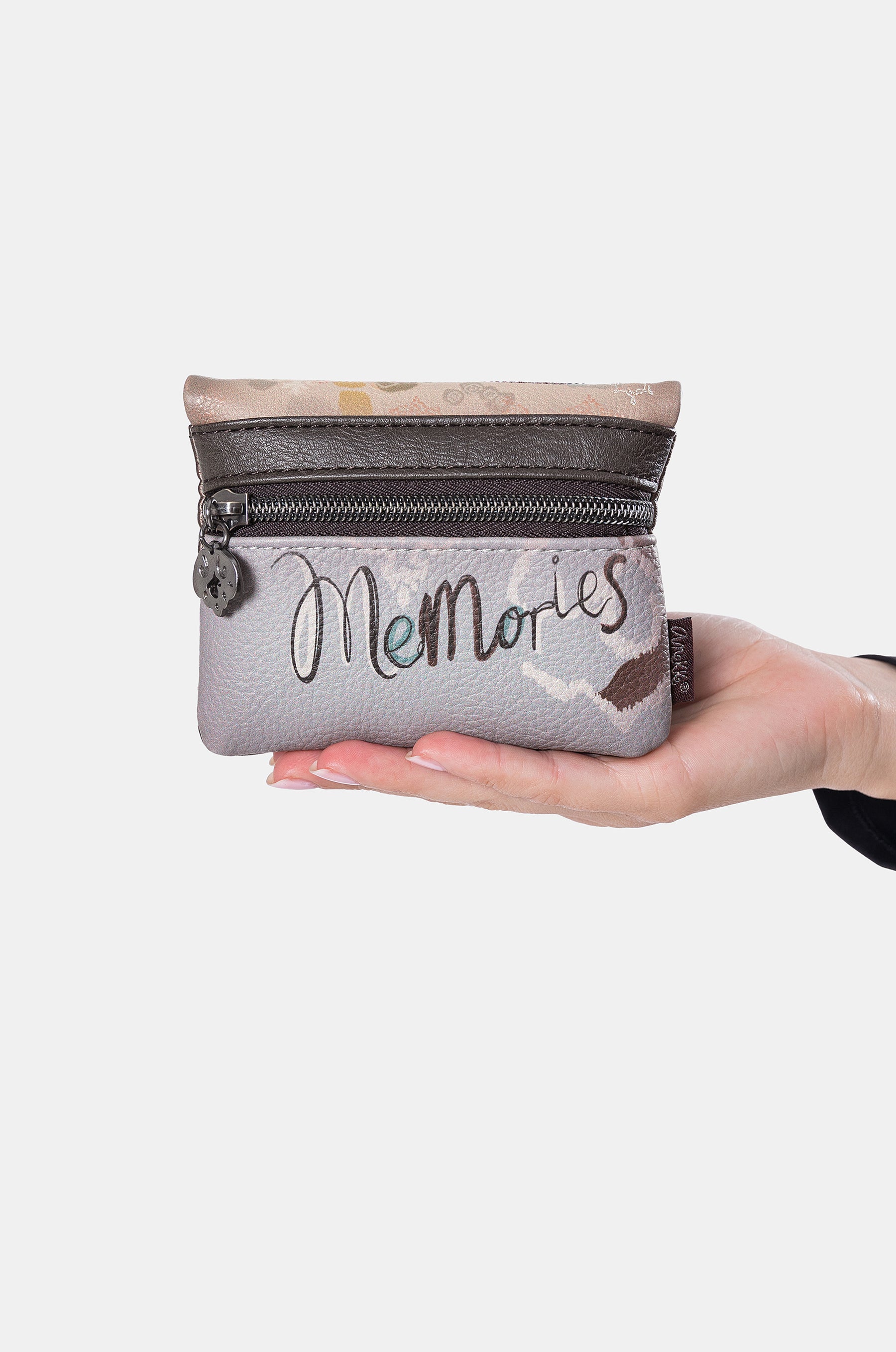 Portamonete con patta Real