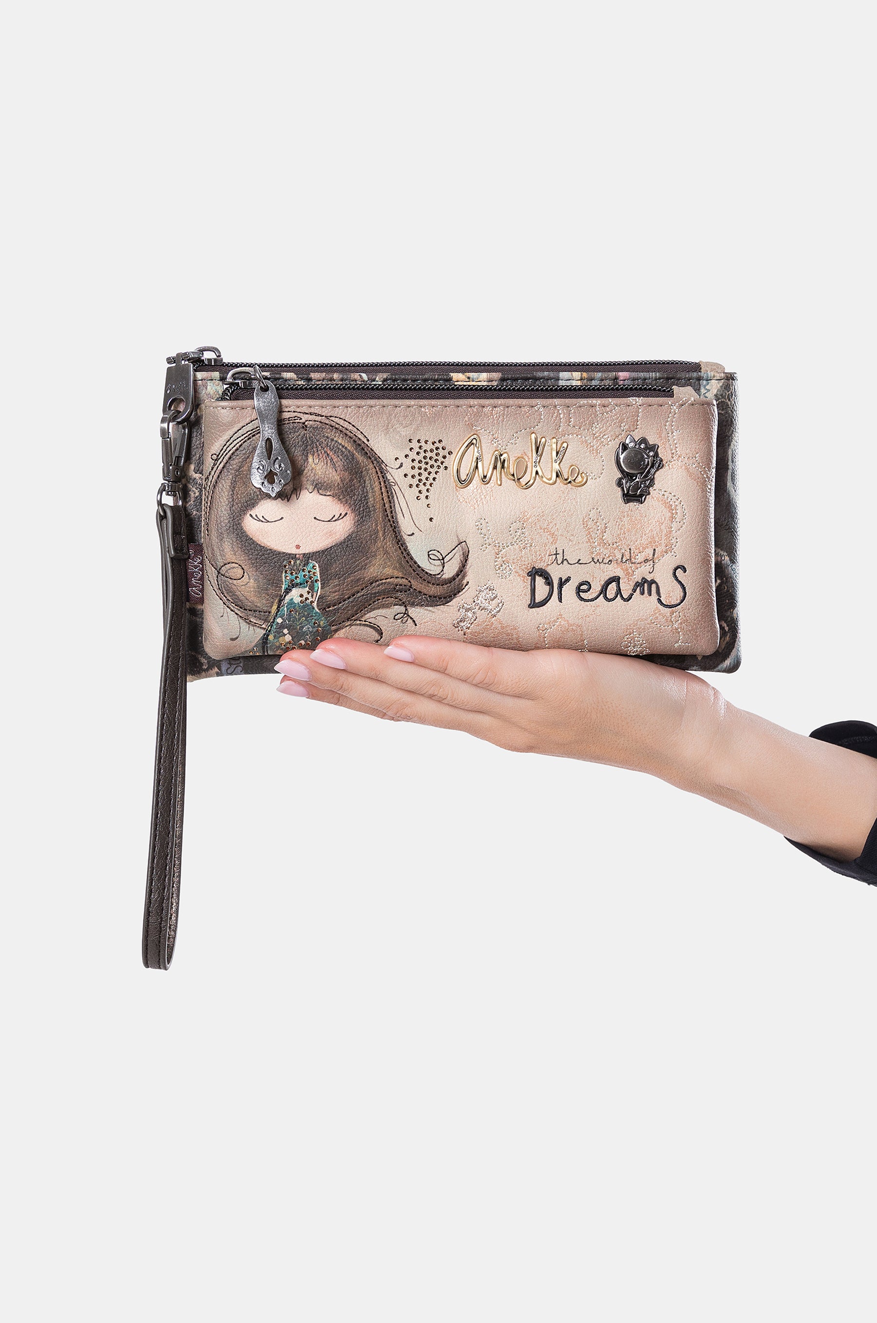 Portafogli e borsa a mano Real