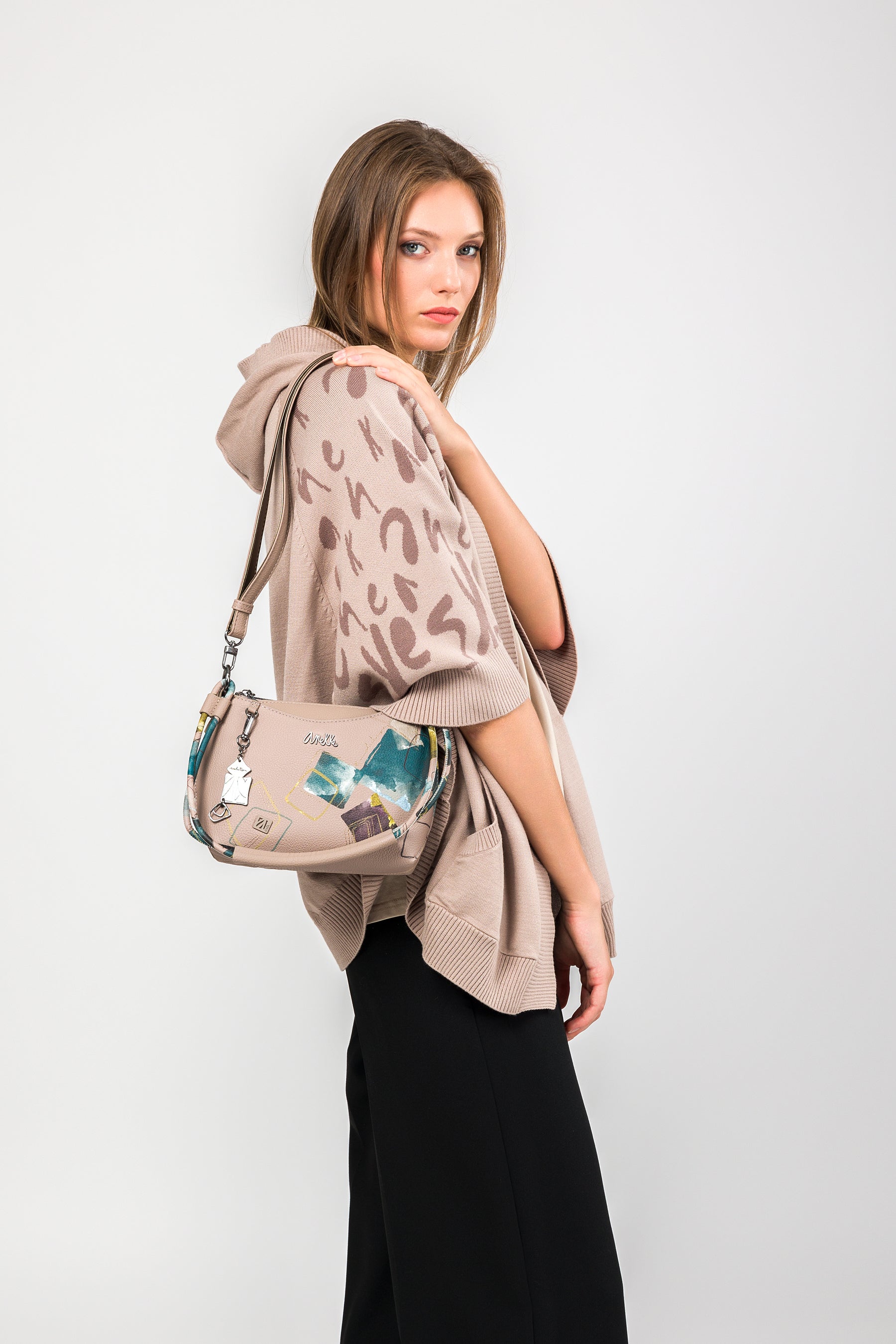 Borsa a spalla con tracolla media Evolution