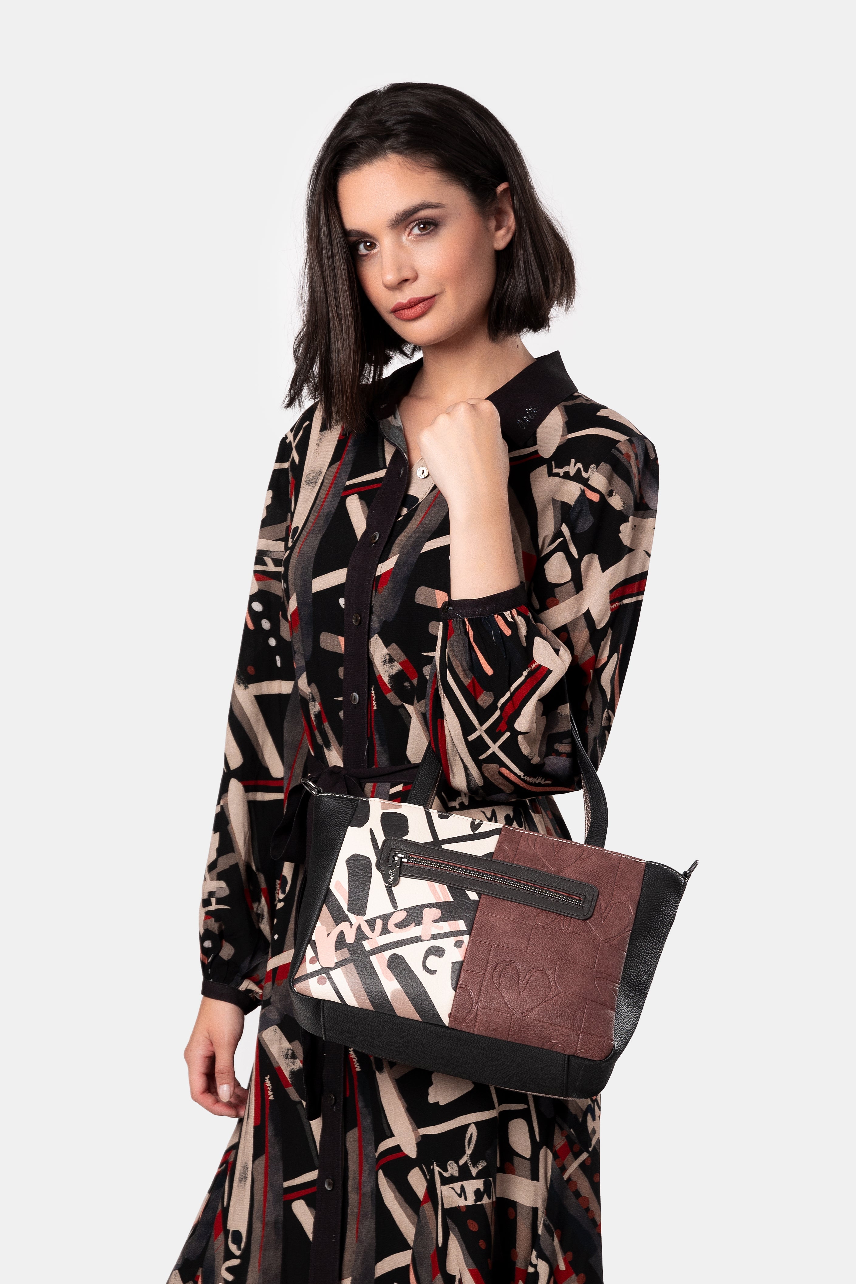 Borsa a spalla con tracolla Mademoiselle