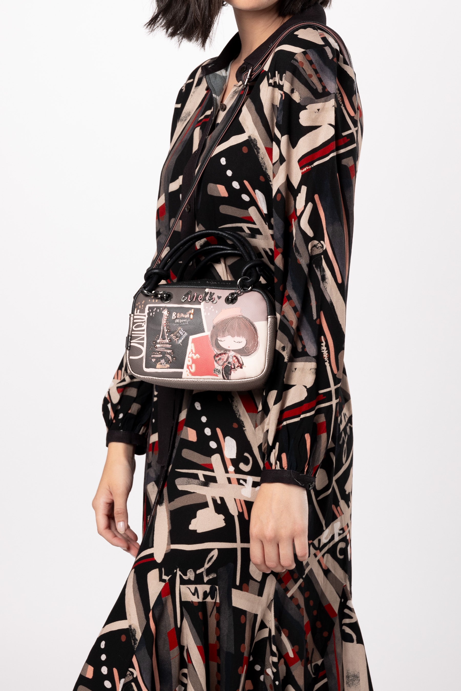 Borsa a mano piccola con tracolla Mademoiselle