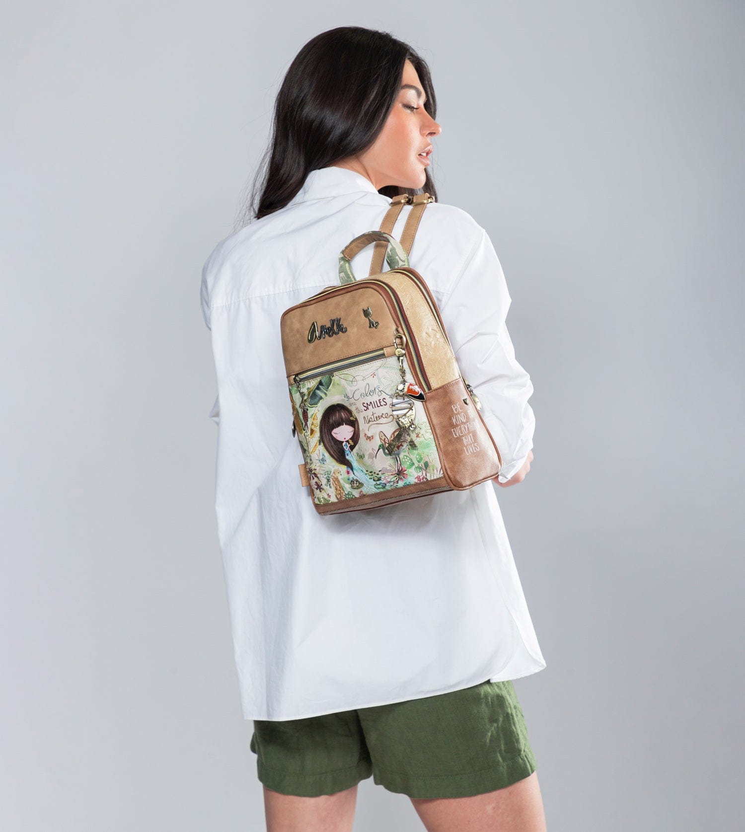 Zaino doppio scomparto Amazonia