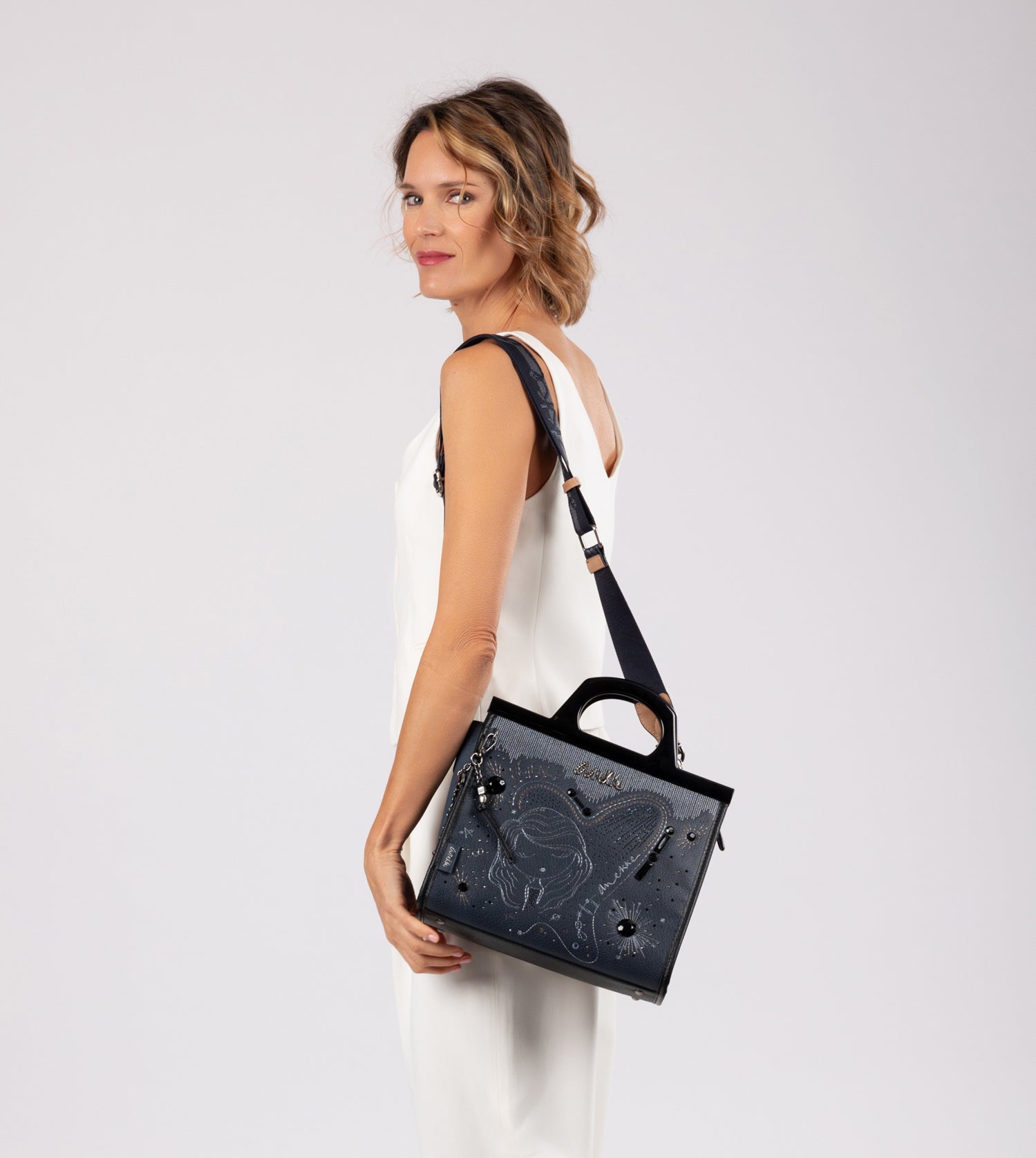 Borsa da medico blu navy Studio