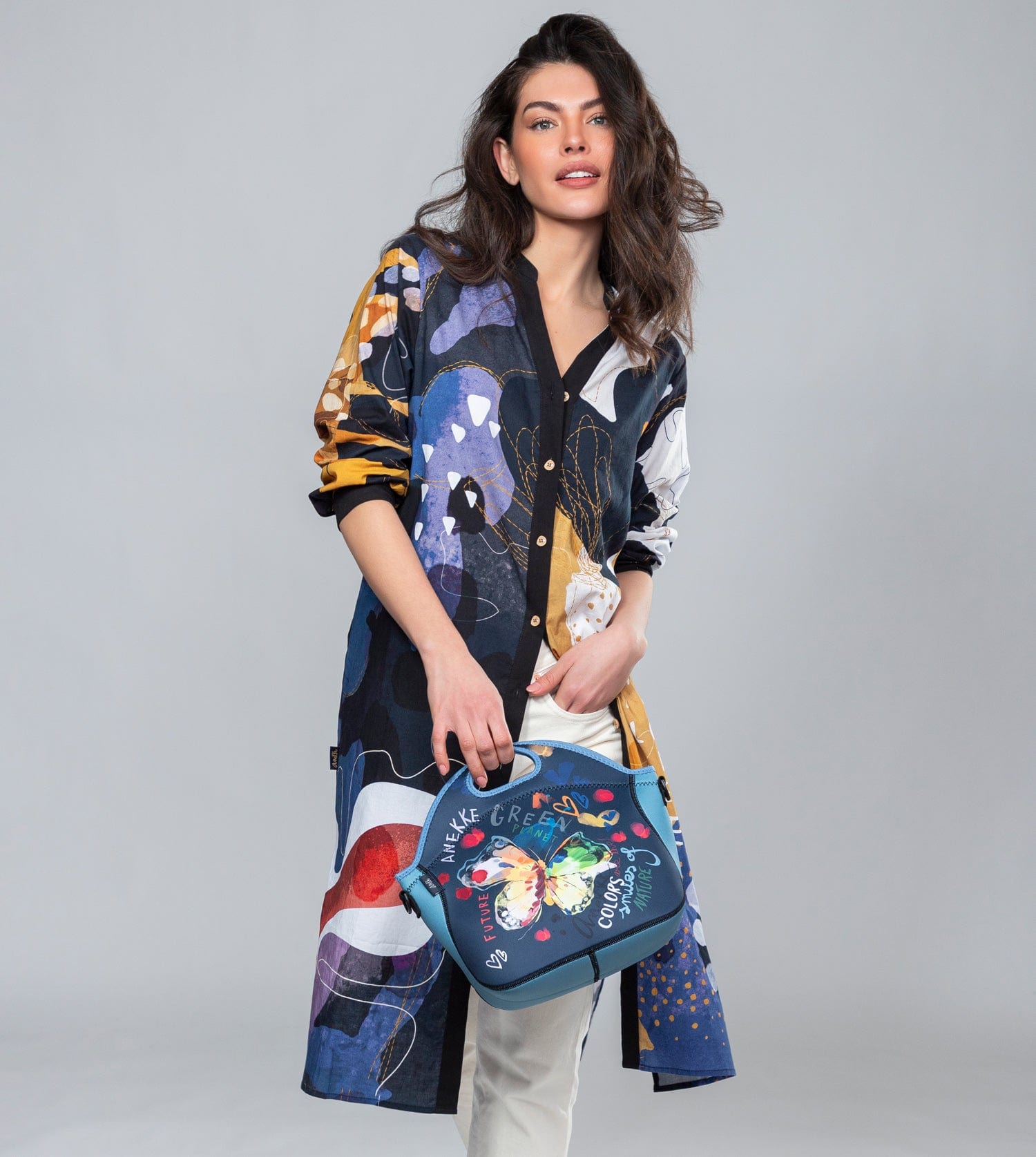 Borsa per il trasporto di cibo in neoprene Butterfly