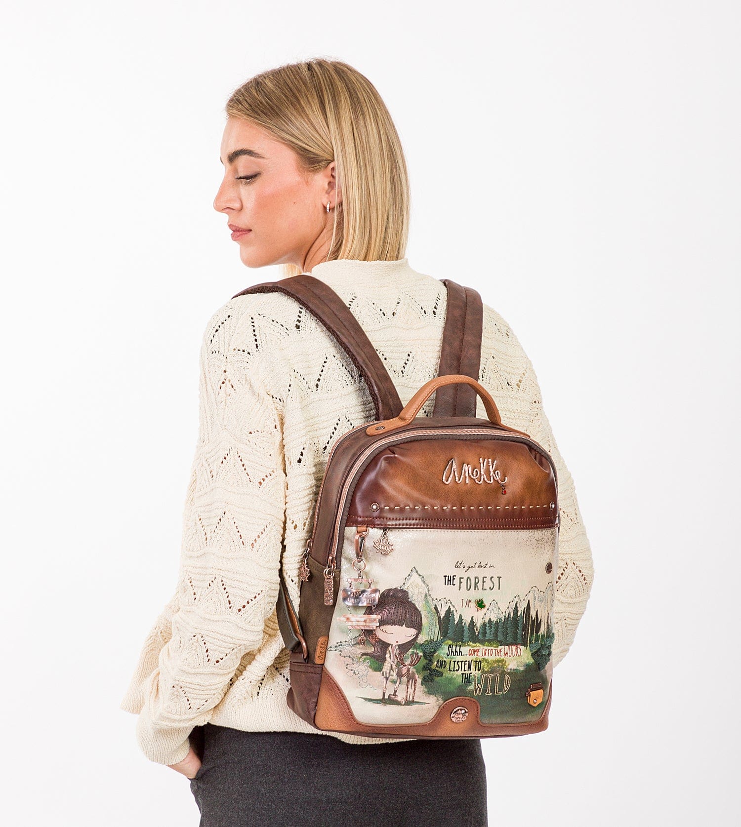 Zaino Forest a doppio scomparto grande