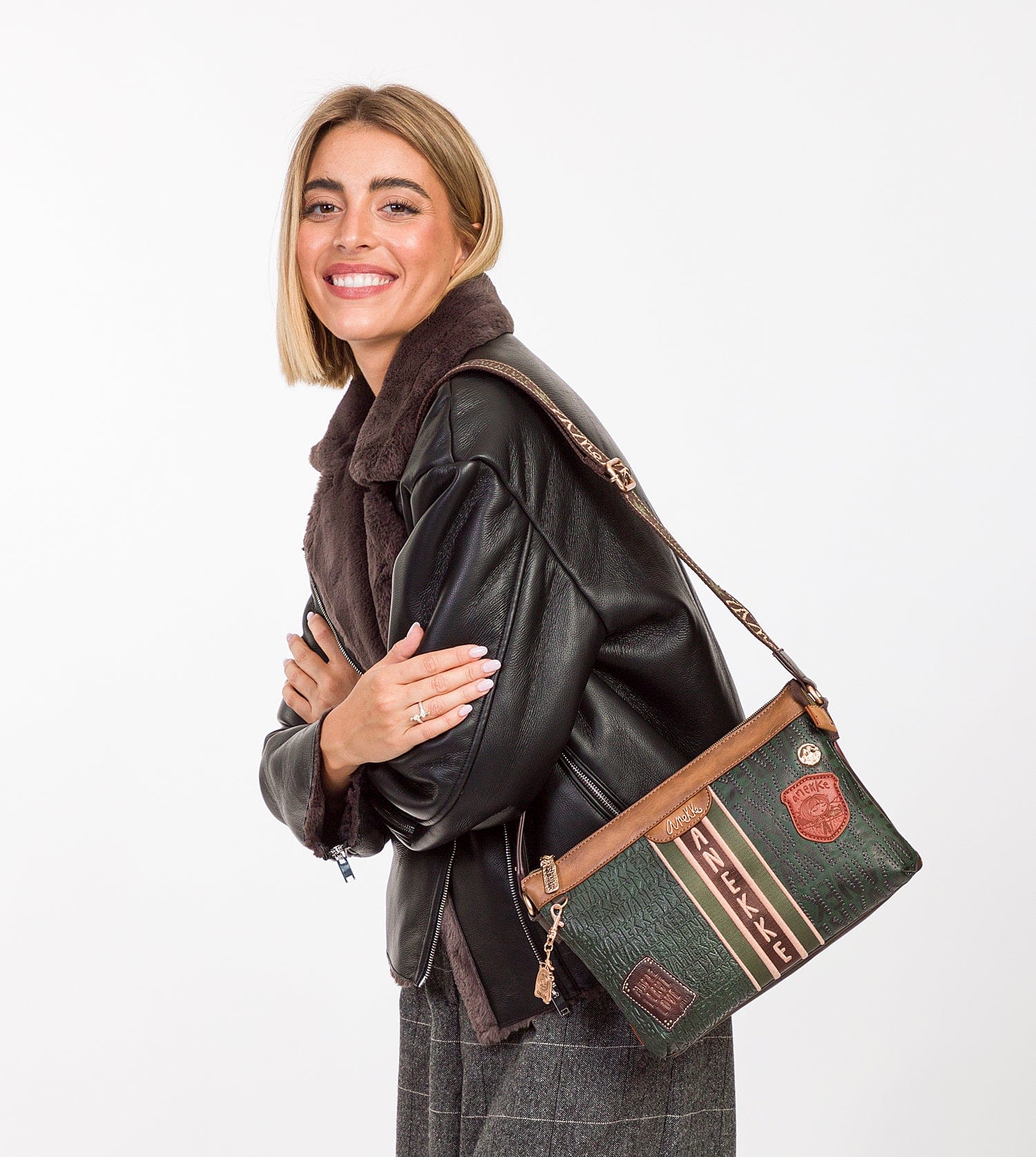 Borsa a tracolla Urban a doppio scomparto