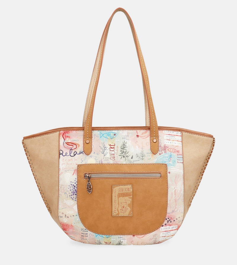 Borsa shopper ovale mediterranea