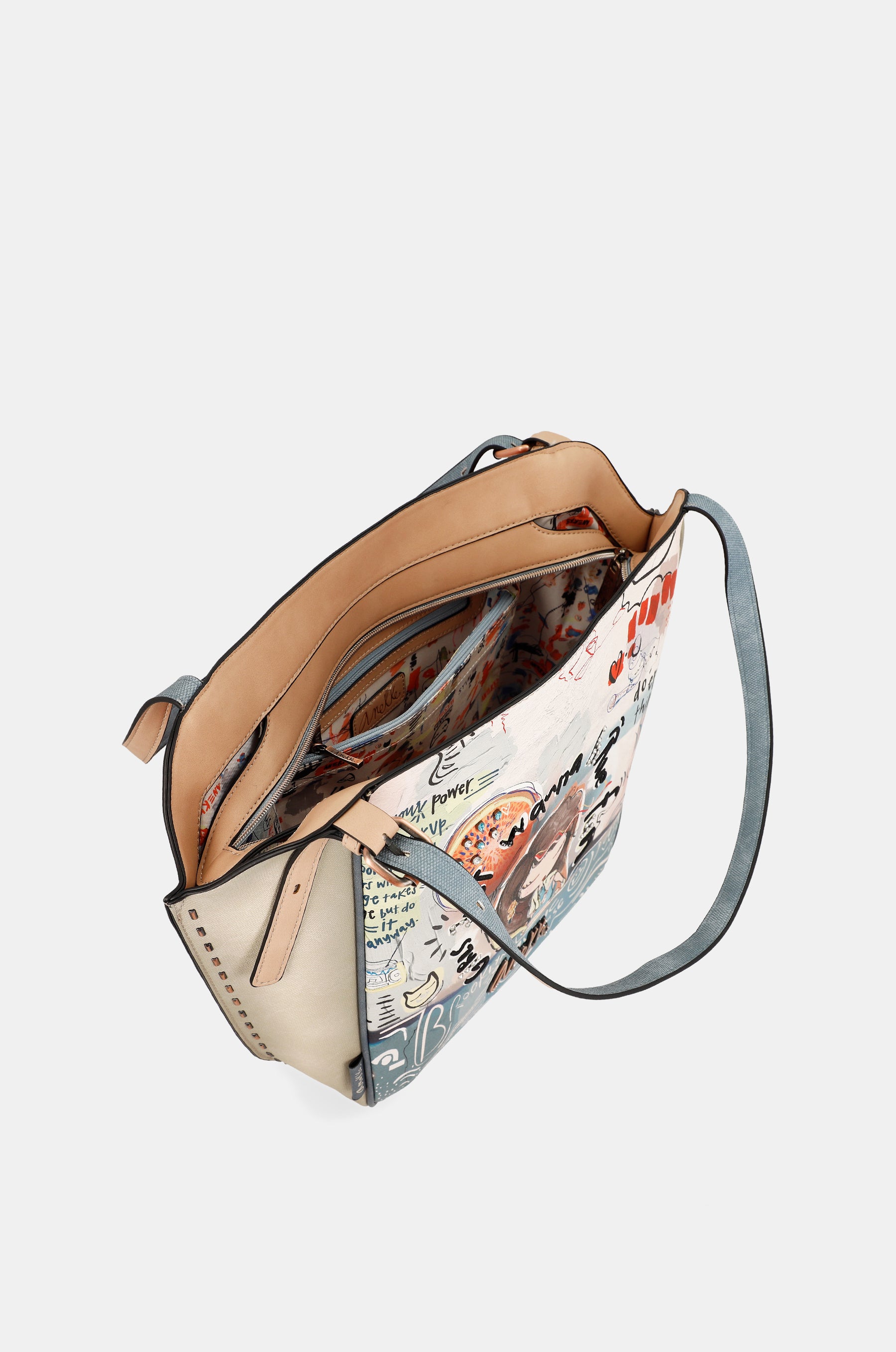 Borsa shopper ovale Fun &amp; Music