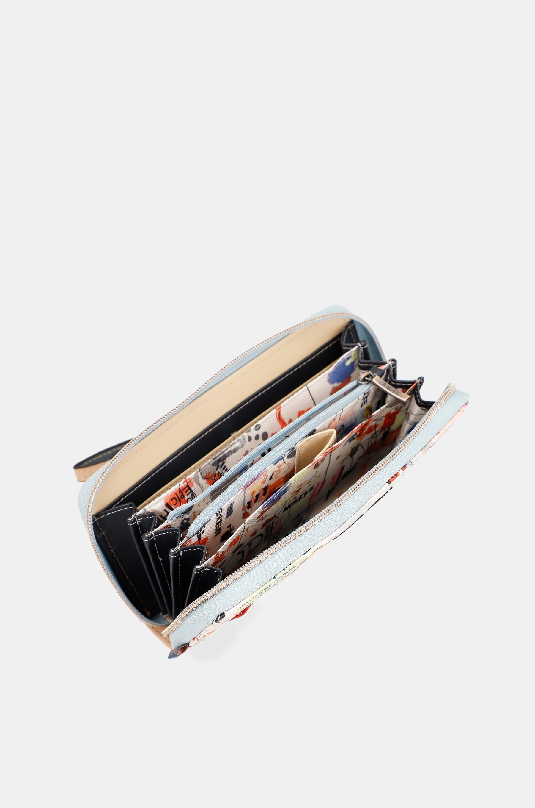 Portafoglio con cerniera Fun &amp; Music