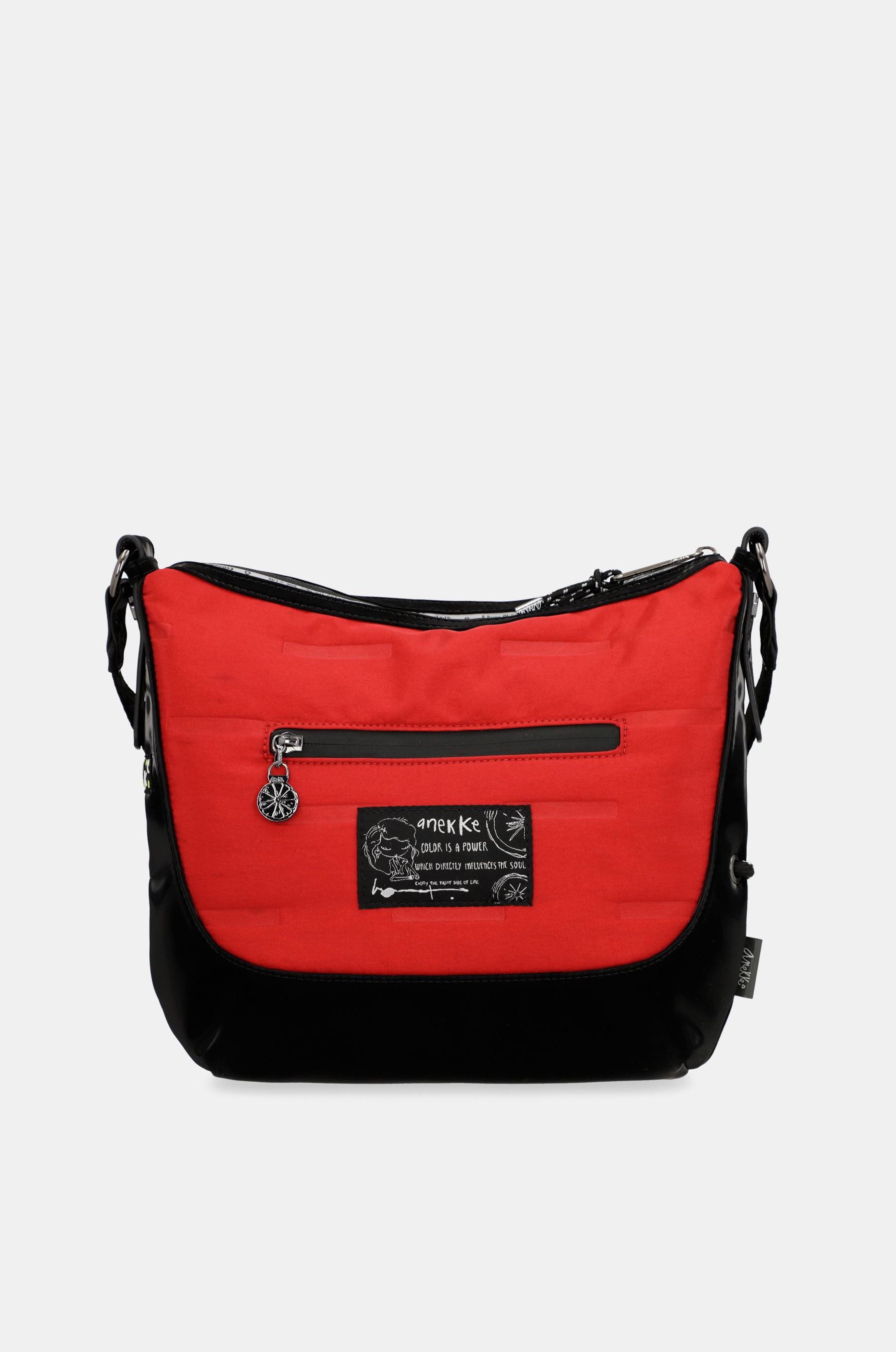 Borsa a tracolla grande rossa Nature Colors