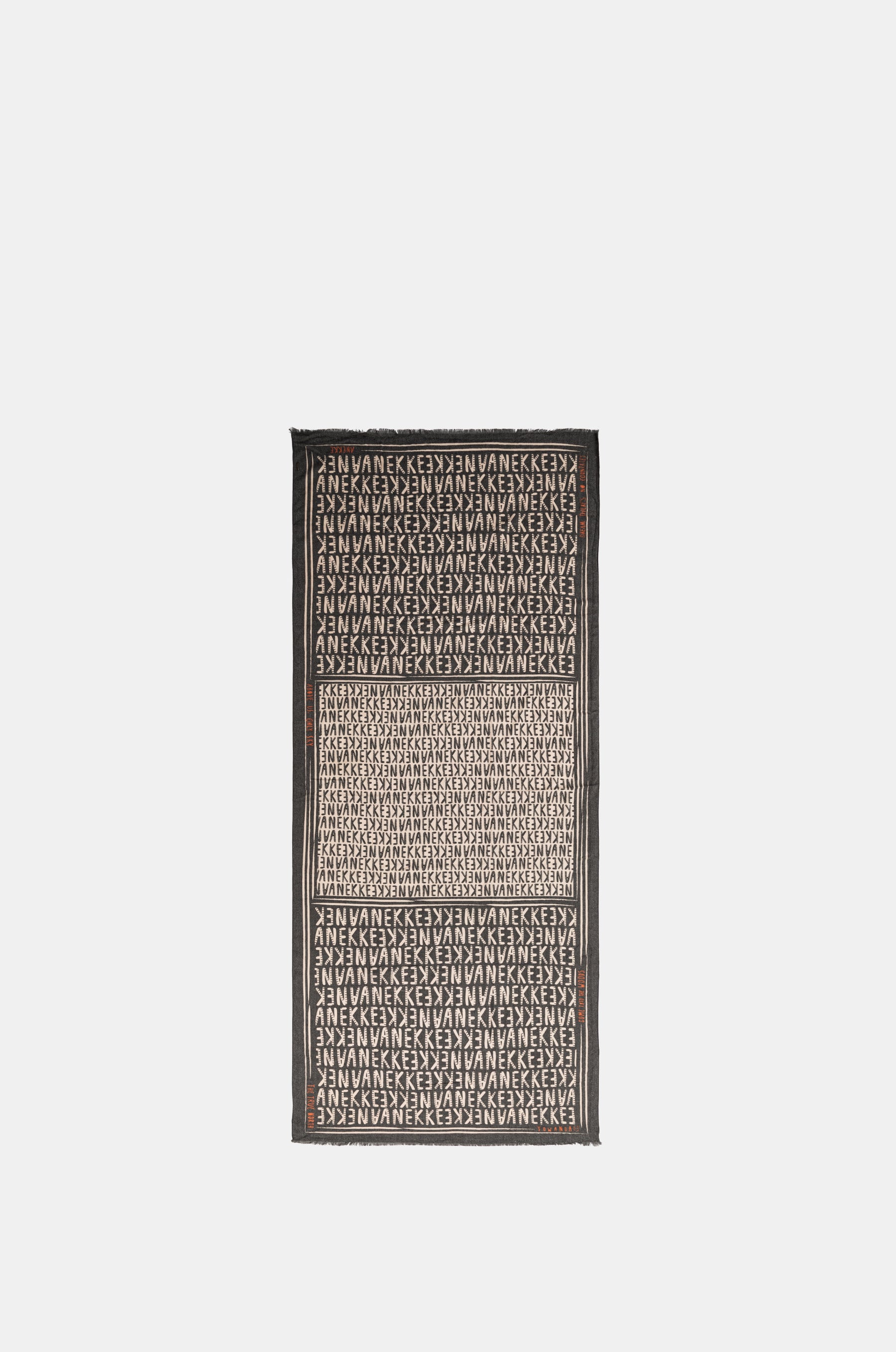 Pashmina con logo
