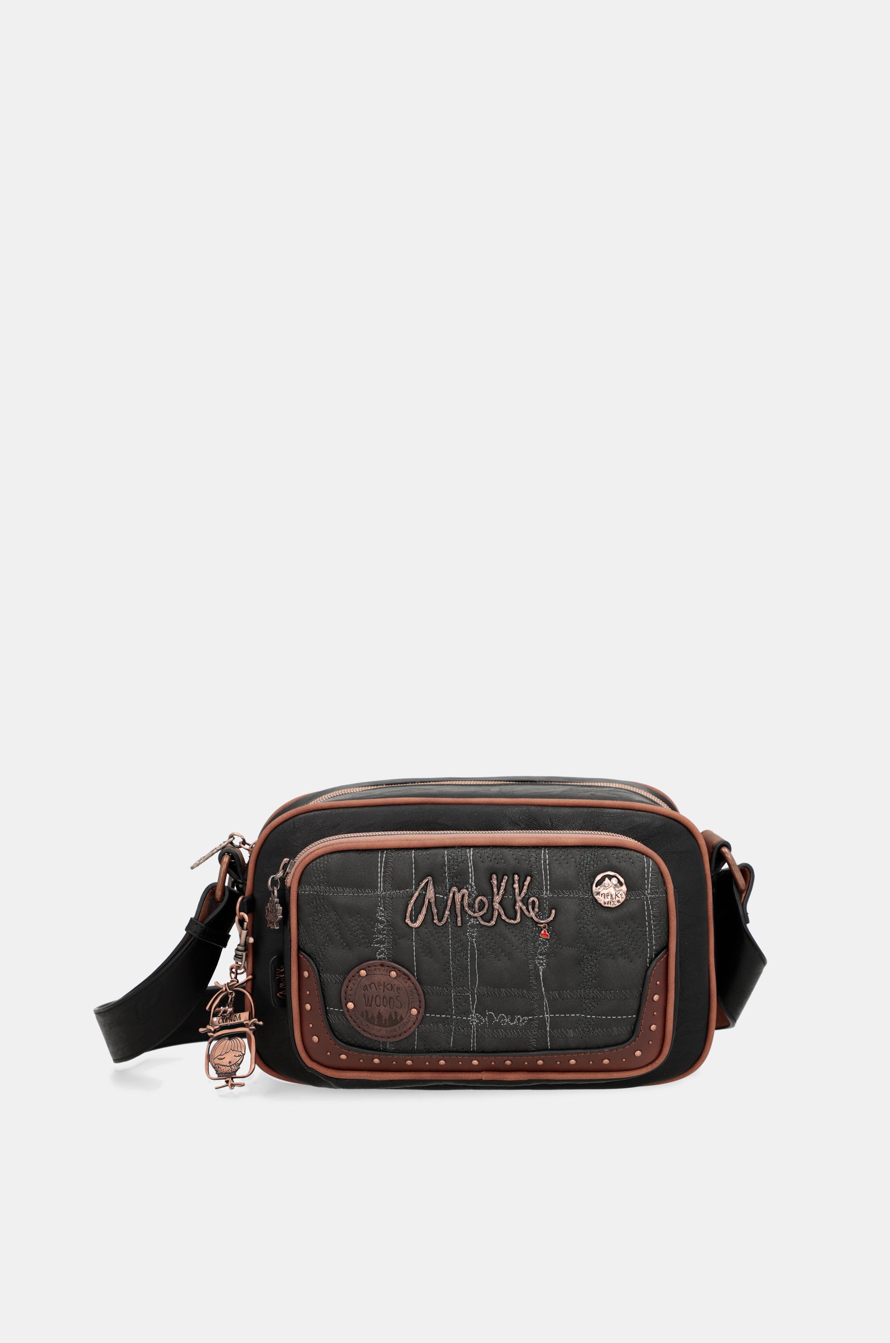 Borsa a tracolla Wild con tasca frontale