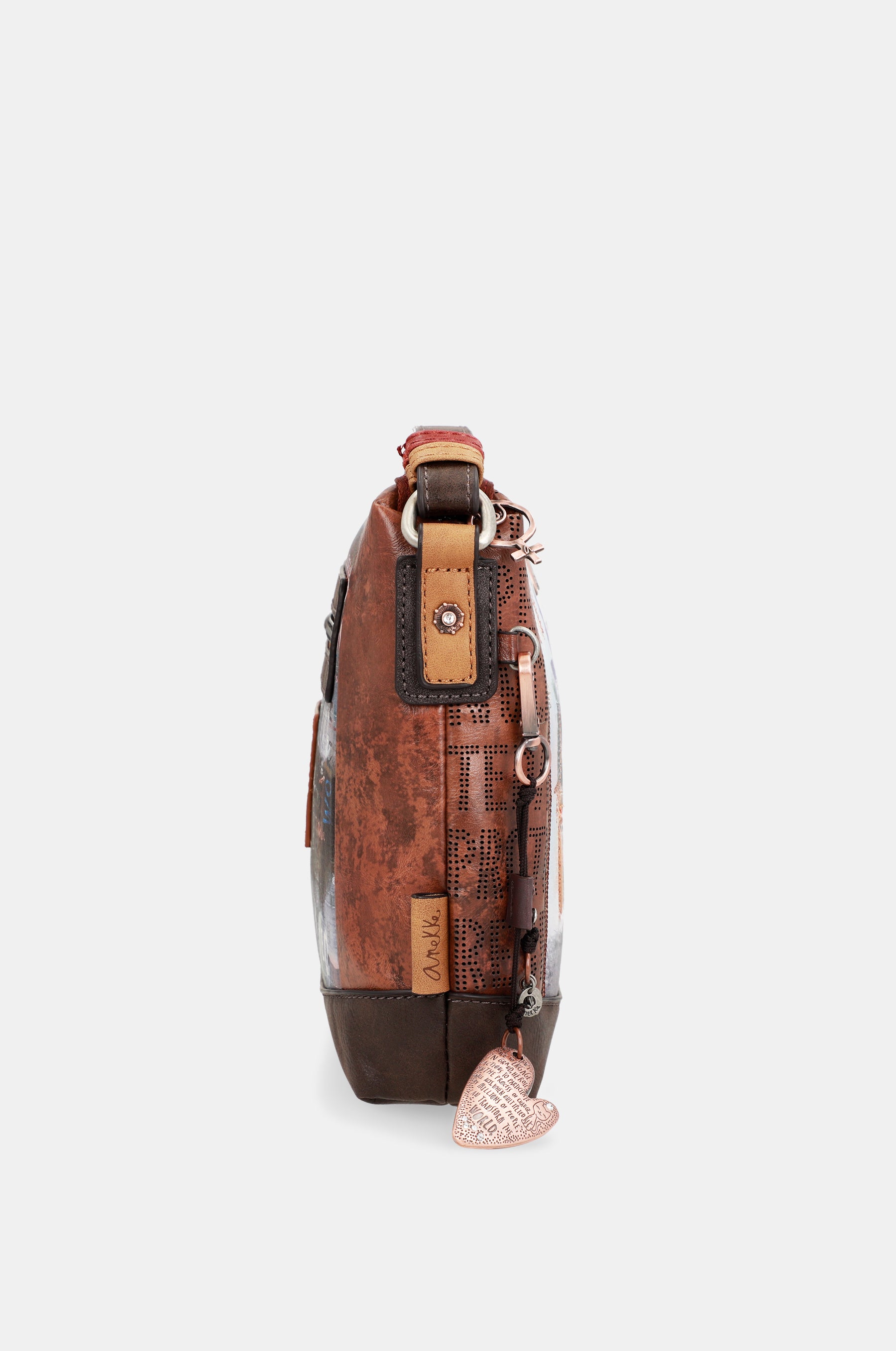 Borsa a tracolla stampata Voice