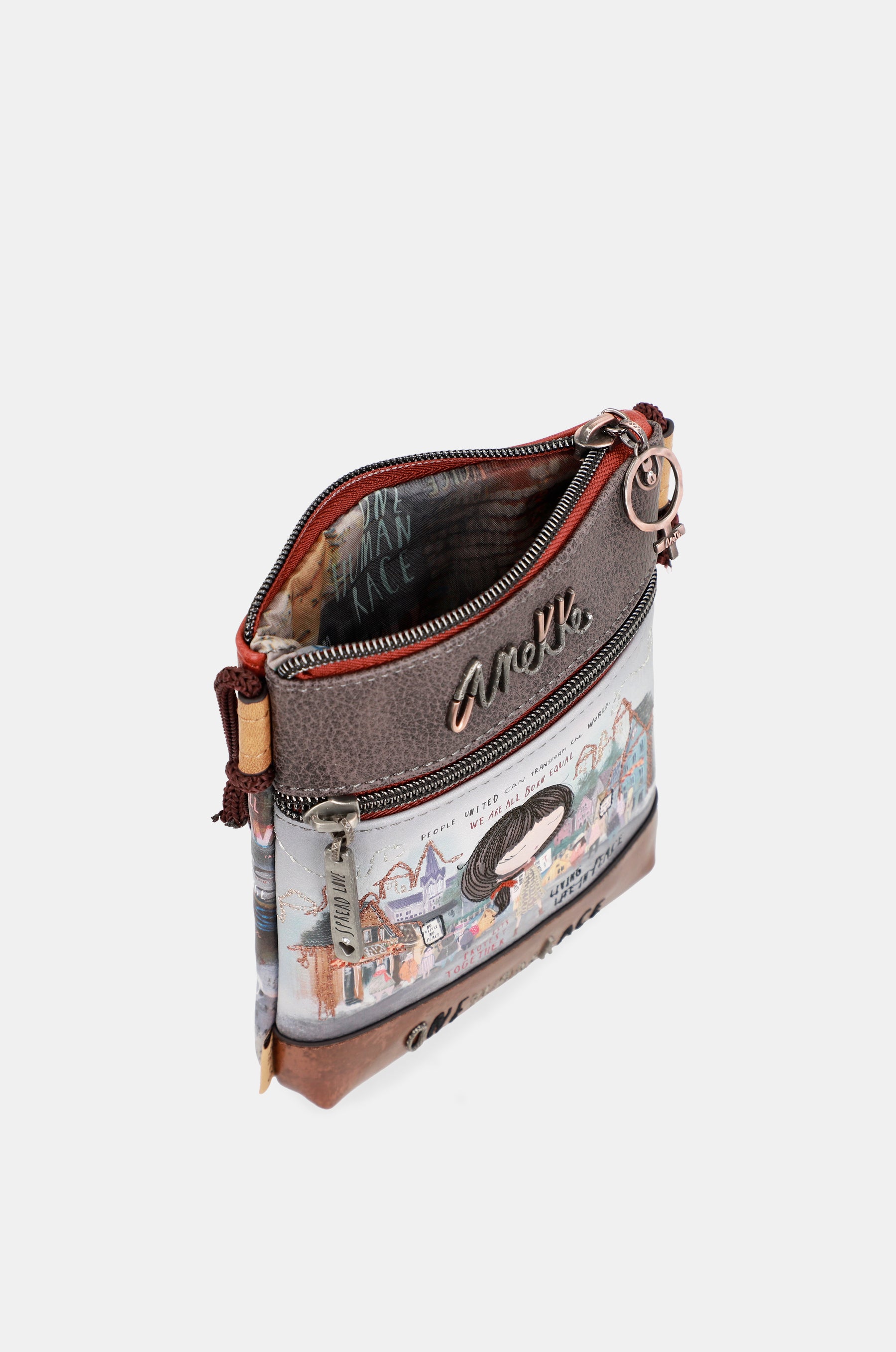 Mini borsa a tracolla con doppio scomparto Voice