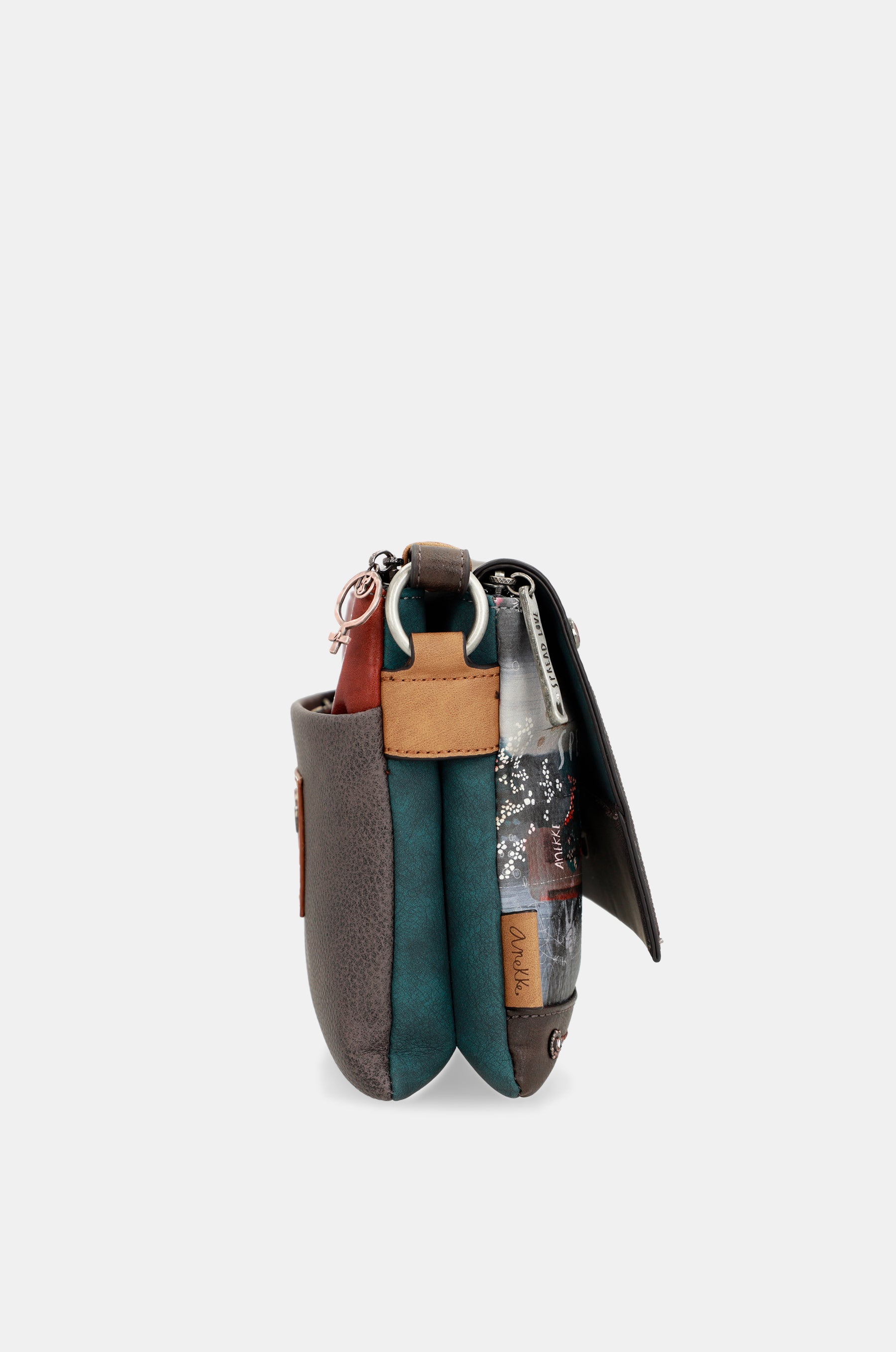 Borsa a tracolla con patta Respect